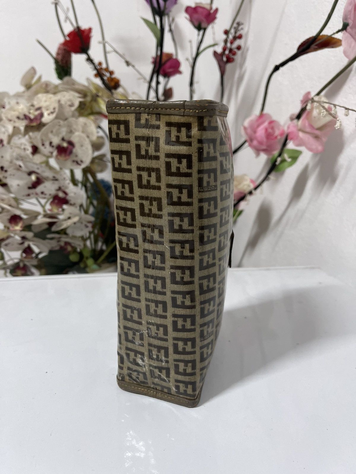 Fendi Vintage Fendi Monogram Clutch Bag Size ONE SIZE - 6 Thumbnail