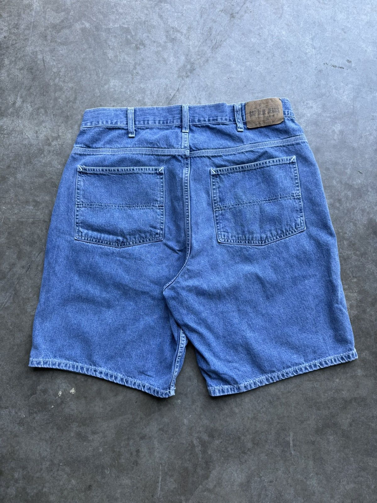 Gap Vintage 90’s/00’s Gap Jeans Light Baggy Denim Jean Shorts Size US 35 - 3 Thumbnail