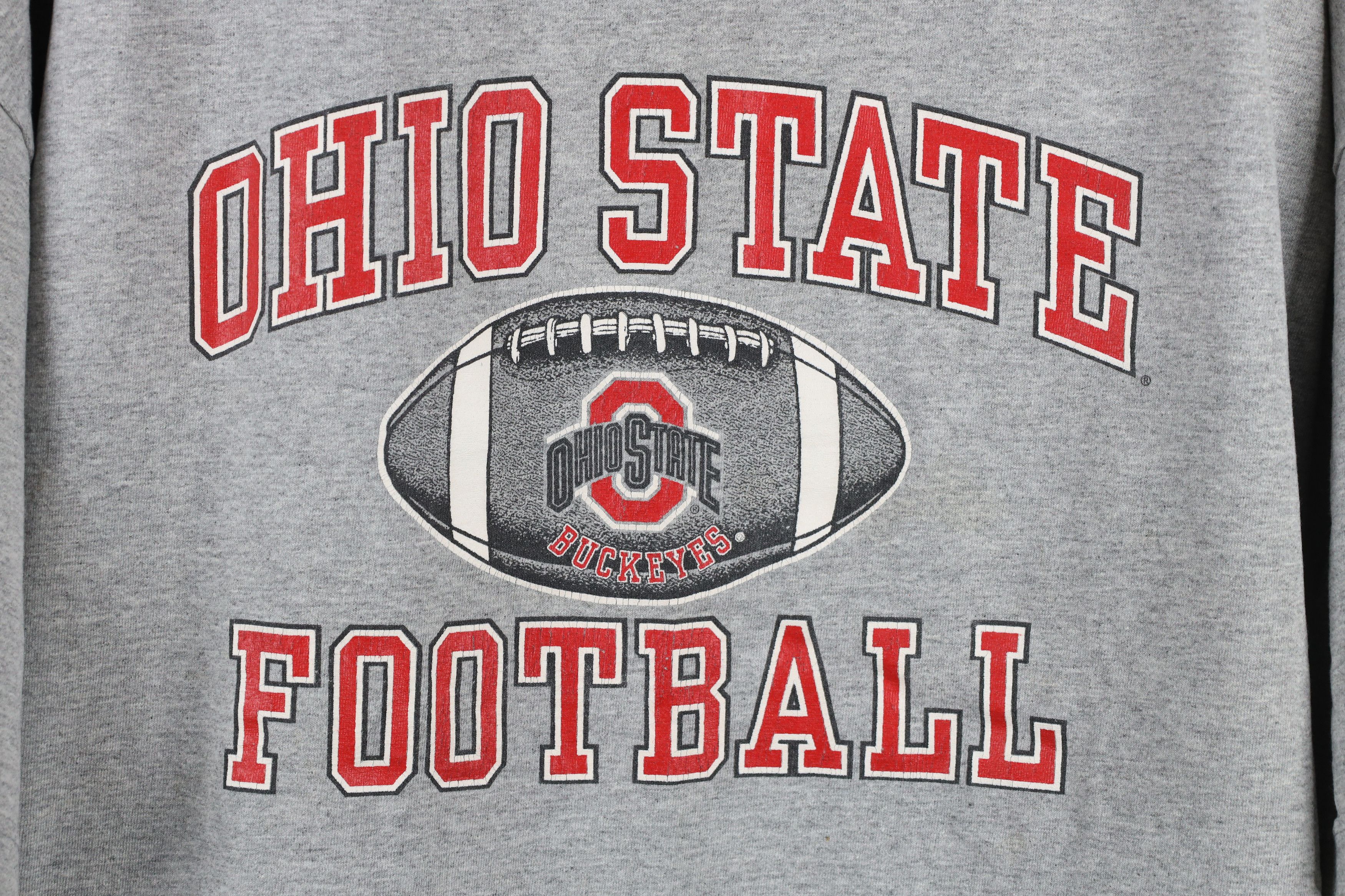 Vintage Vintage 90s Ohio State University Short Sleeve T-Shirt Size US XXL / EU 58 / 5 - 4 Thumbnail