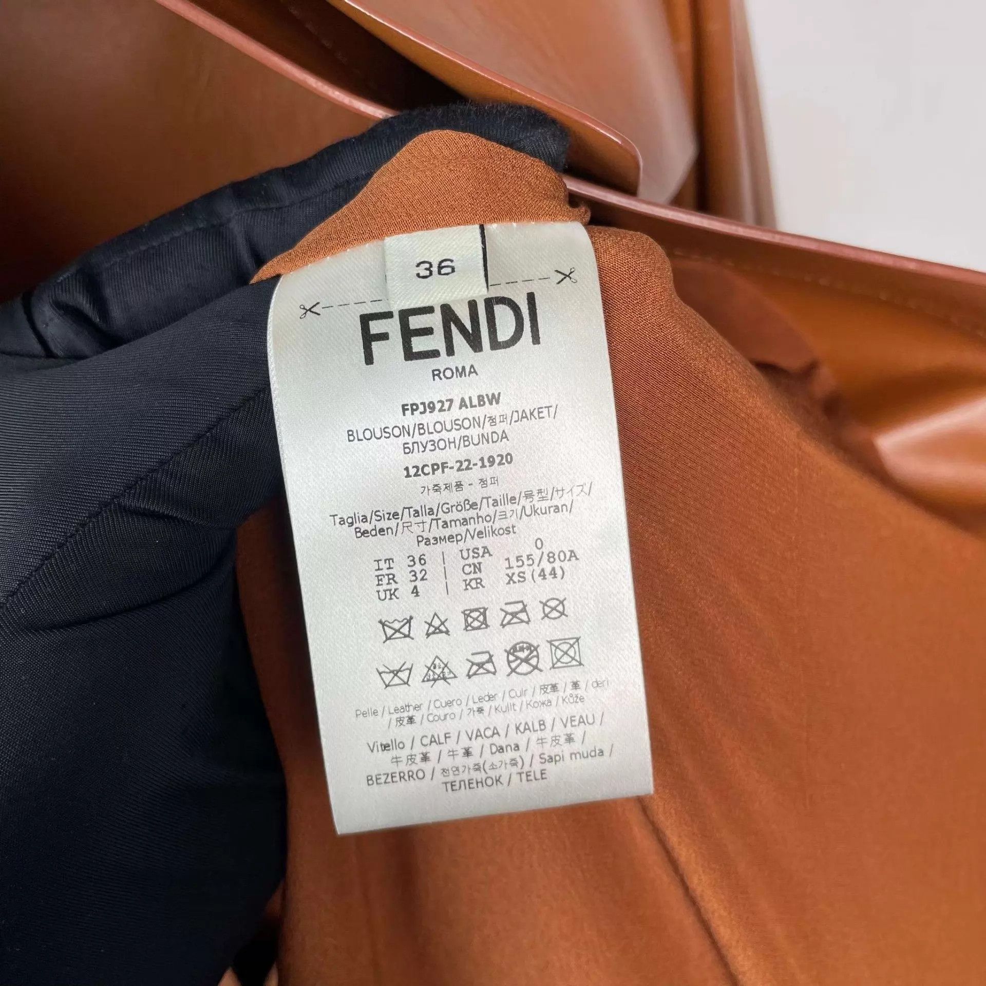 Fendi Fendi camel 36 new with tags jacket Size XS / US 0-2 / IT 36-38 - 5 Thumbnail