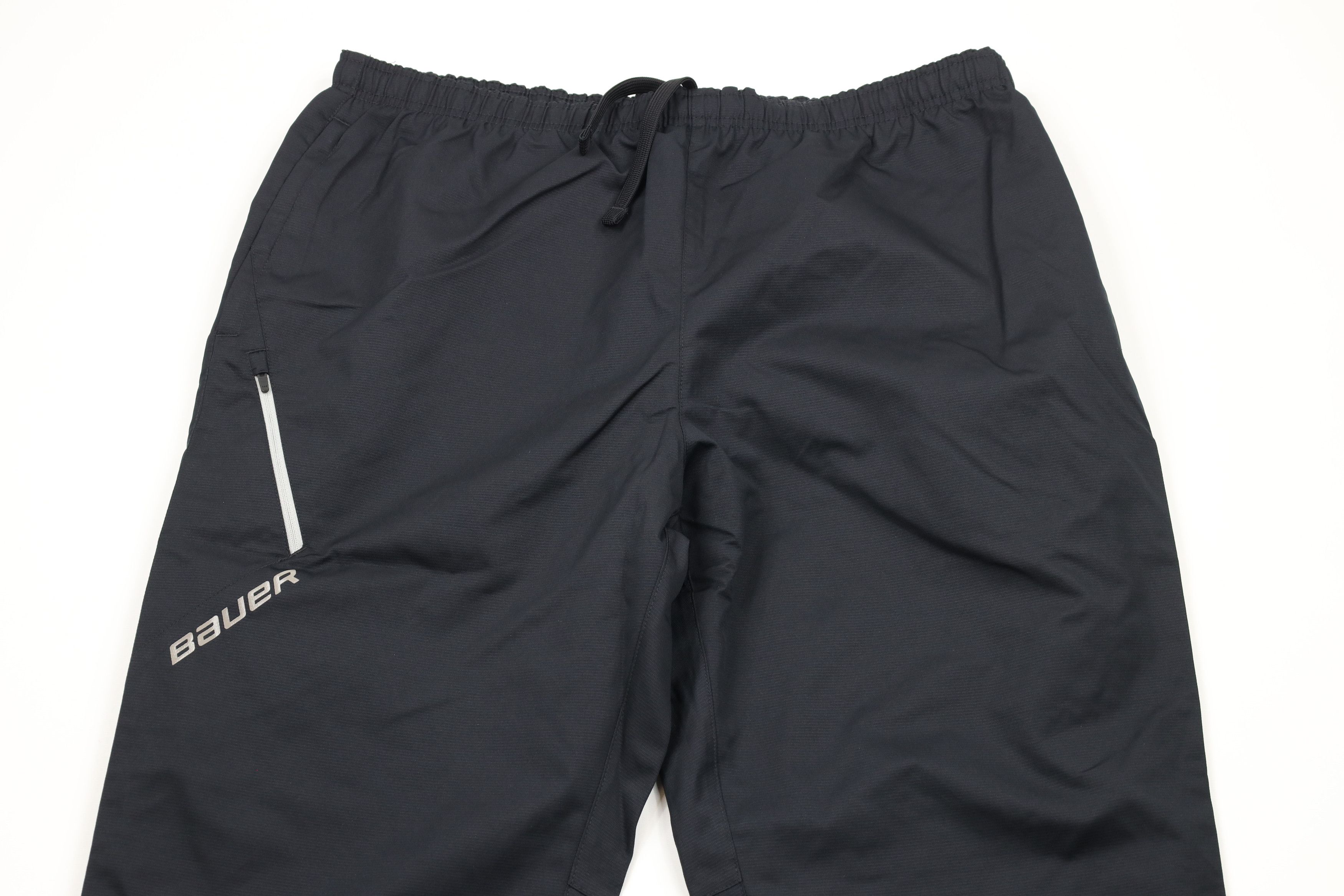 Vintage Deadstock Vintage Bauer Hockey Out Lined Warm Up Pants Black Size US 40 / EU 56 - 2 Thumbnail
