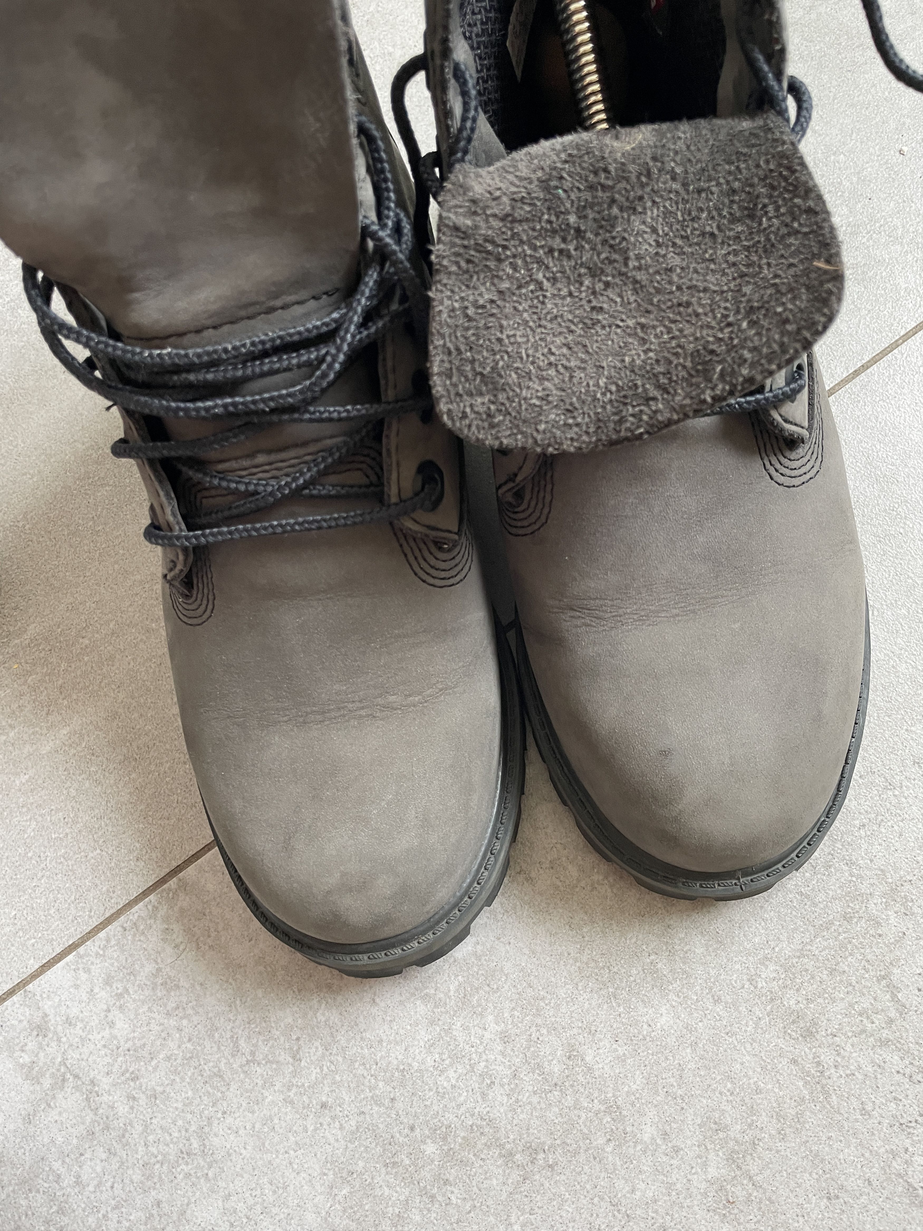 Timberland GREY 6 INCH TIMBERLAND PRIMALOFT 200 GRAM LIGHTWEIGHT BOOTS Size US 7 / IT 37 - 10 Thumbnail