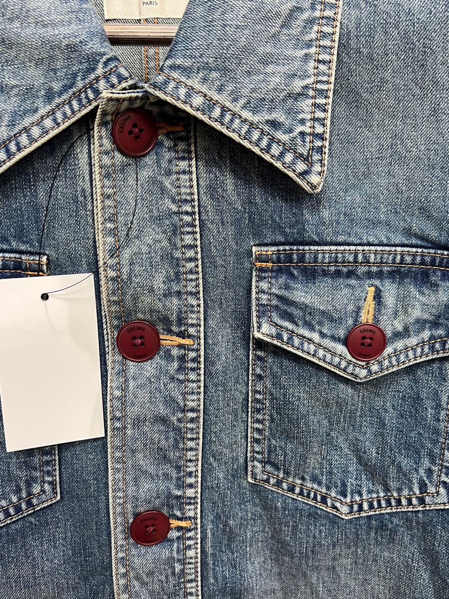 Celine Celine Safari Denim Jacket Size M / US 6-8 / IT 42-44 - 3 Thumbnail