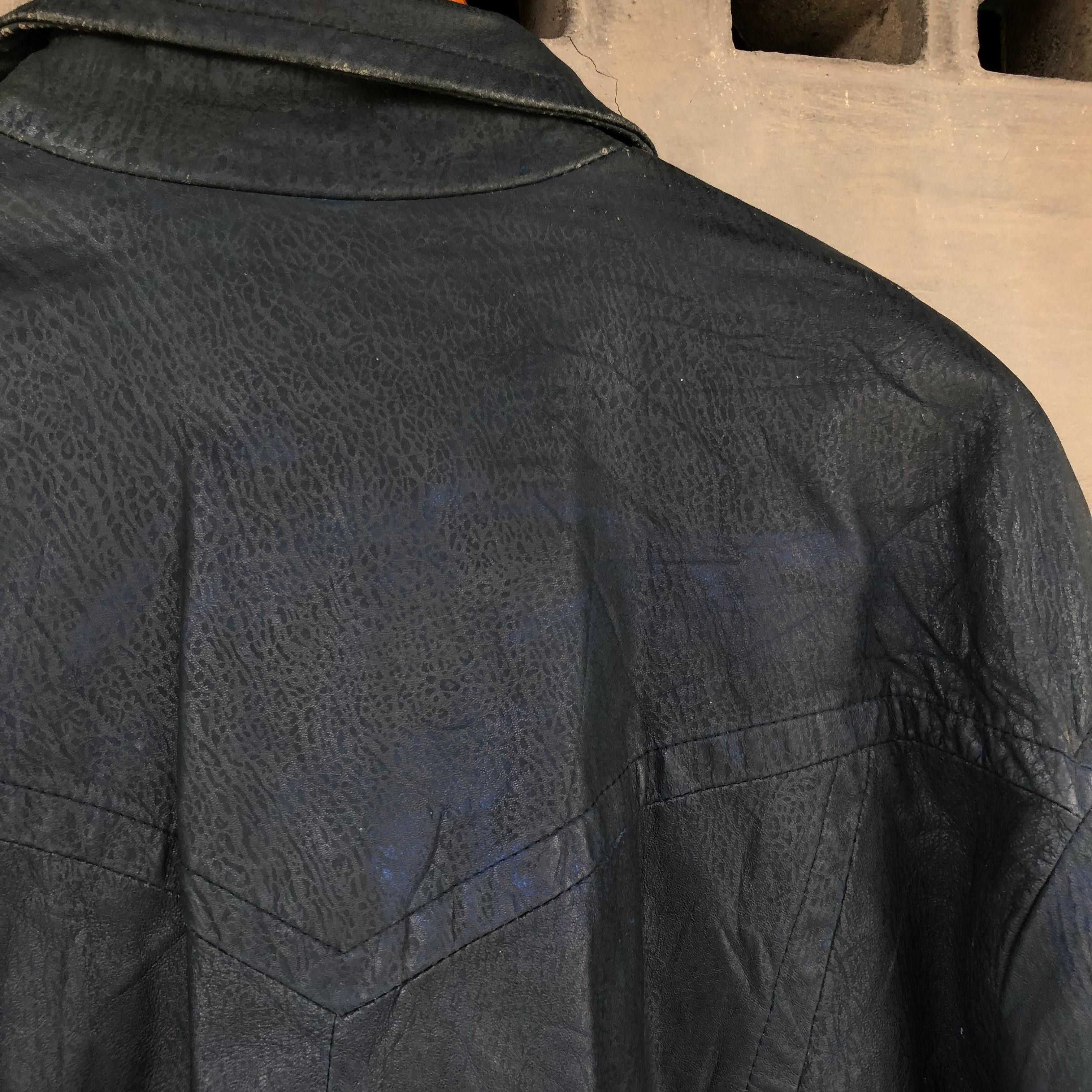 Vintage × Yves Saint Laurent 🔥RARE PIG SKIN🔥Vintage Leather Jacket YSL Size US L / EU 52-54 / 3 - 10 Thumbnail