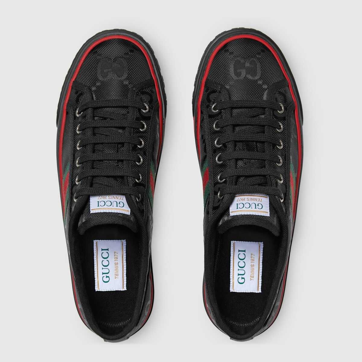 Gucci o1s1wg110425 Women's Gucci Off The Grid Sneakers in Black Size US 4.5 / IT 34.5 - 3 Thumbnail