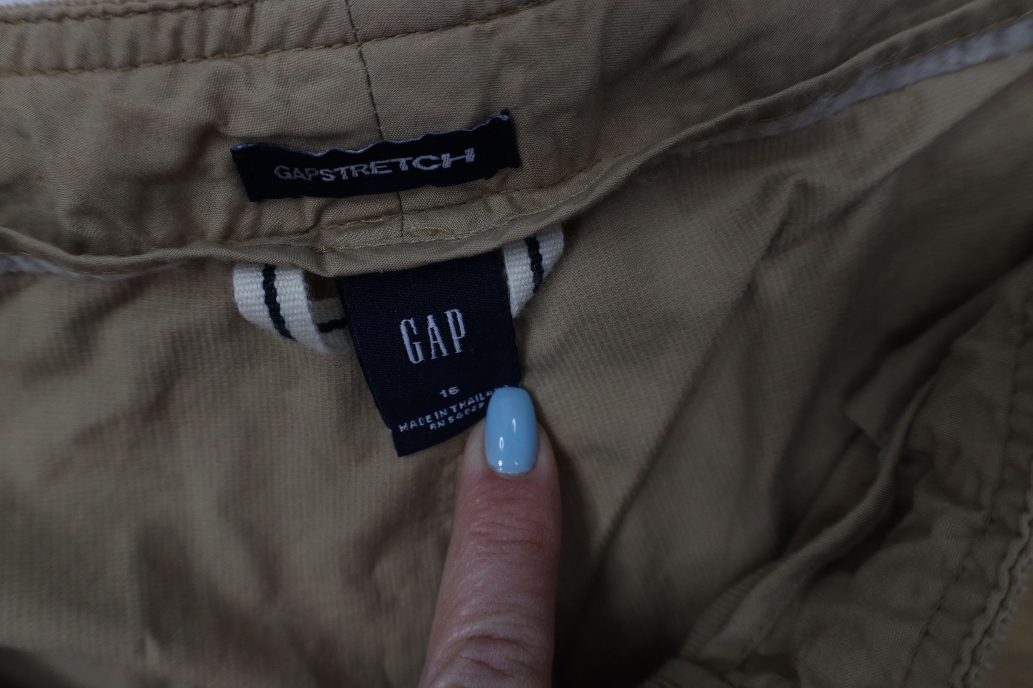 Gap Vintage Y2K Gap Babydoll Corduroy Wide Leg Cargo Pants Brown Size 38" / US 16 / IT 52 - 8 Thumbnail