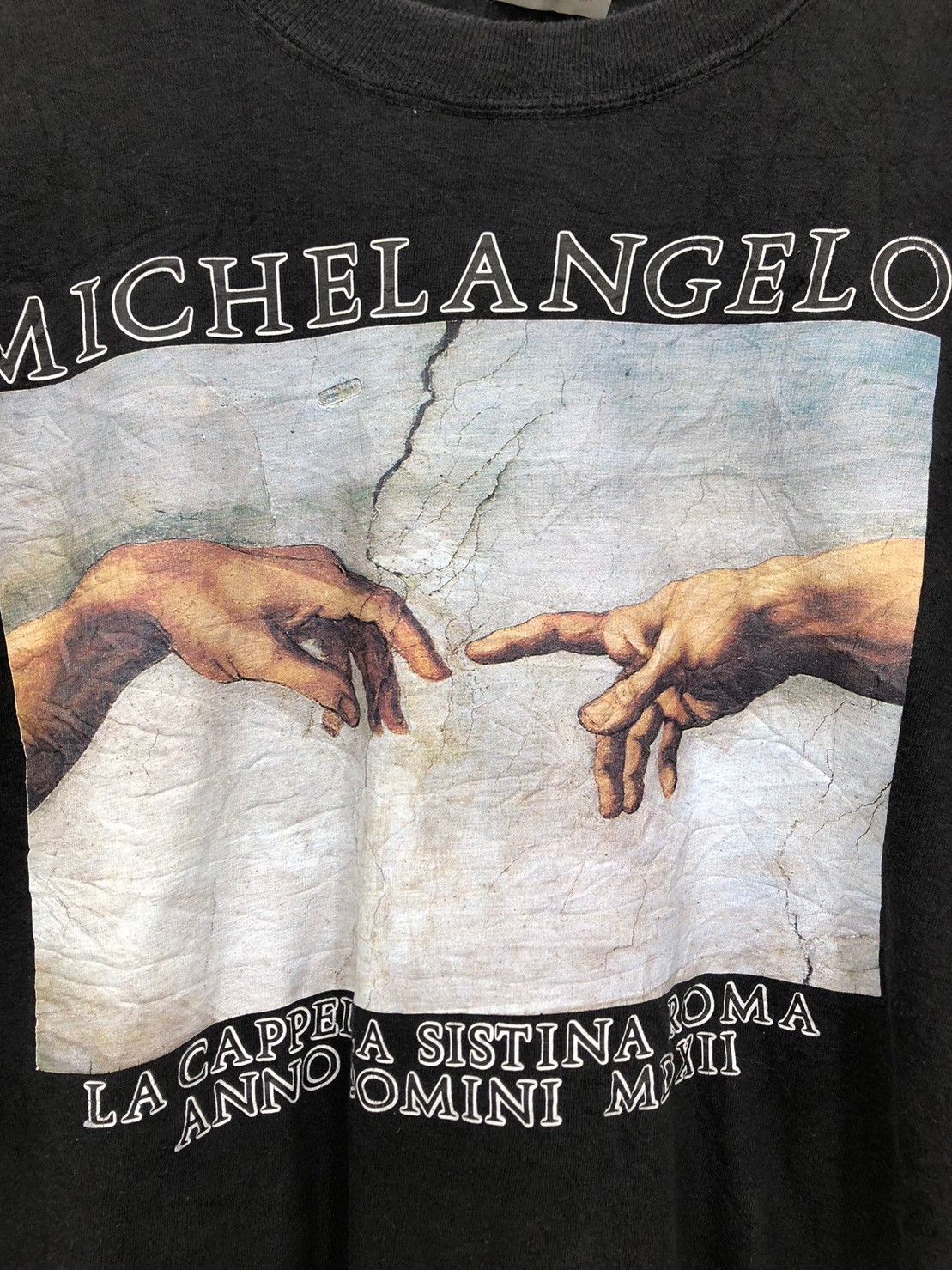 Vintage Vintage Michelangelo shirt ART BN Size US M / EU 48-50 / 2 - 3 Thumbnail