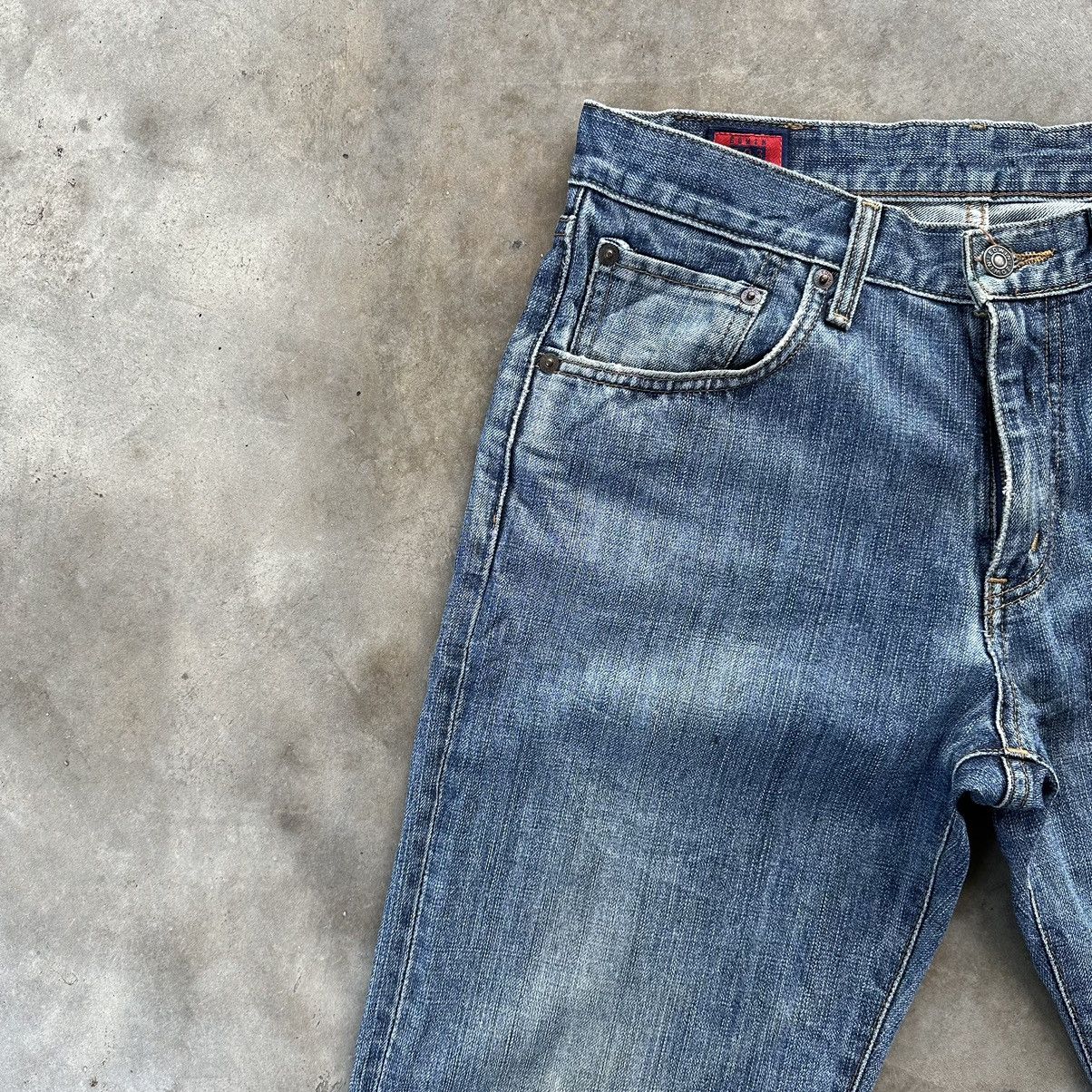 Japanese Brand W30 Vintage Edwin 503 Faded Distressed Denim Jean Pant Size US 30 / EU 46 - 4 Thumbnail
