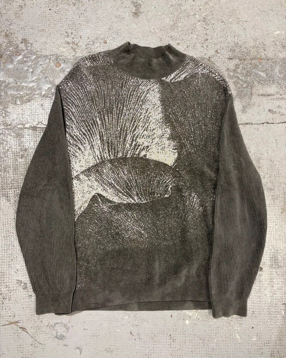 Emporio Armani SS2020 Emporio Armani Modern Contrast Grey Sweater Size US S / EU 44-46 / 1 - 1 Thumbnail
