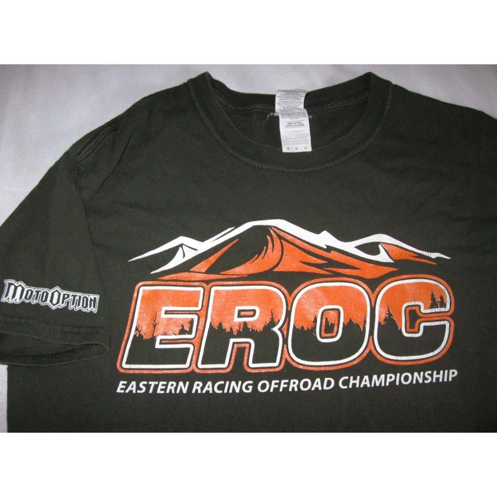 Gildan EROC Eastern Racing Off Road Championship Motorcycle t shirt Men's Medium (slim) Size US M / EU 48-50 / 2 - 2 Thumbnail