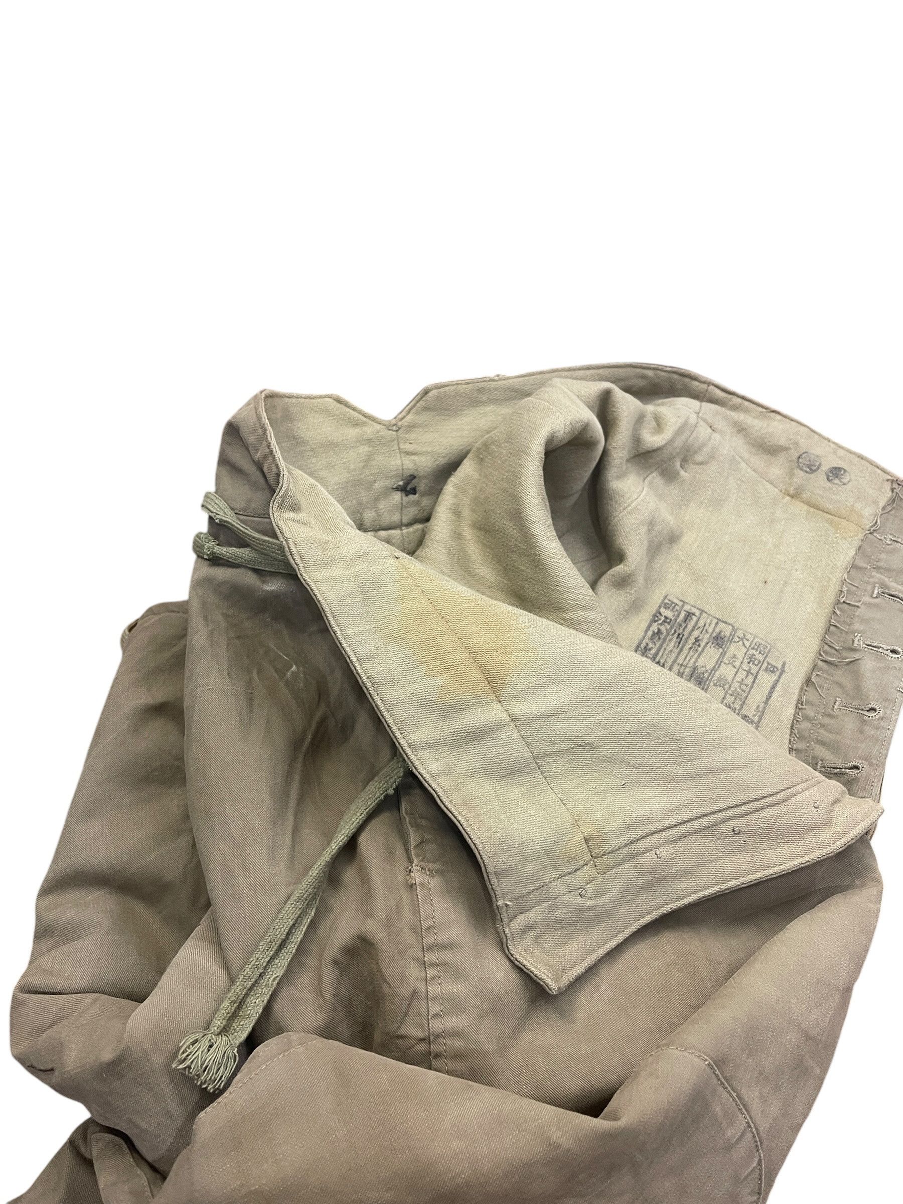 Japanese Brand Vintage WWII Japanese Army HBT Field Pants Military Trousers Size US 32 / EU 48 - 20 Thumbnail