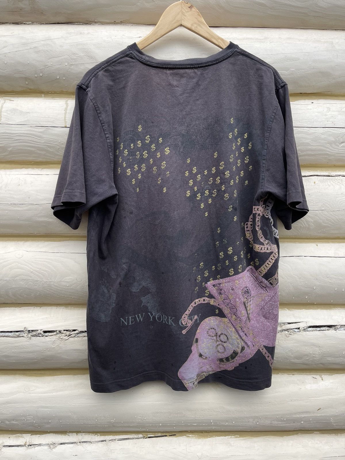 Ecko Unltd. 90’s Ecko Unltd. Vintage t-shirt tee money rolex cash rare Size US XL / EU 56 / 4 - 2 Thumbnail