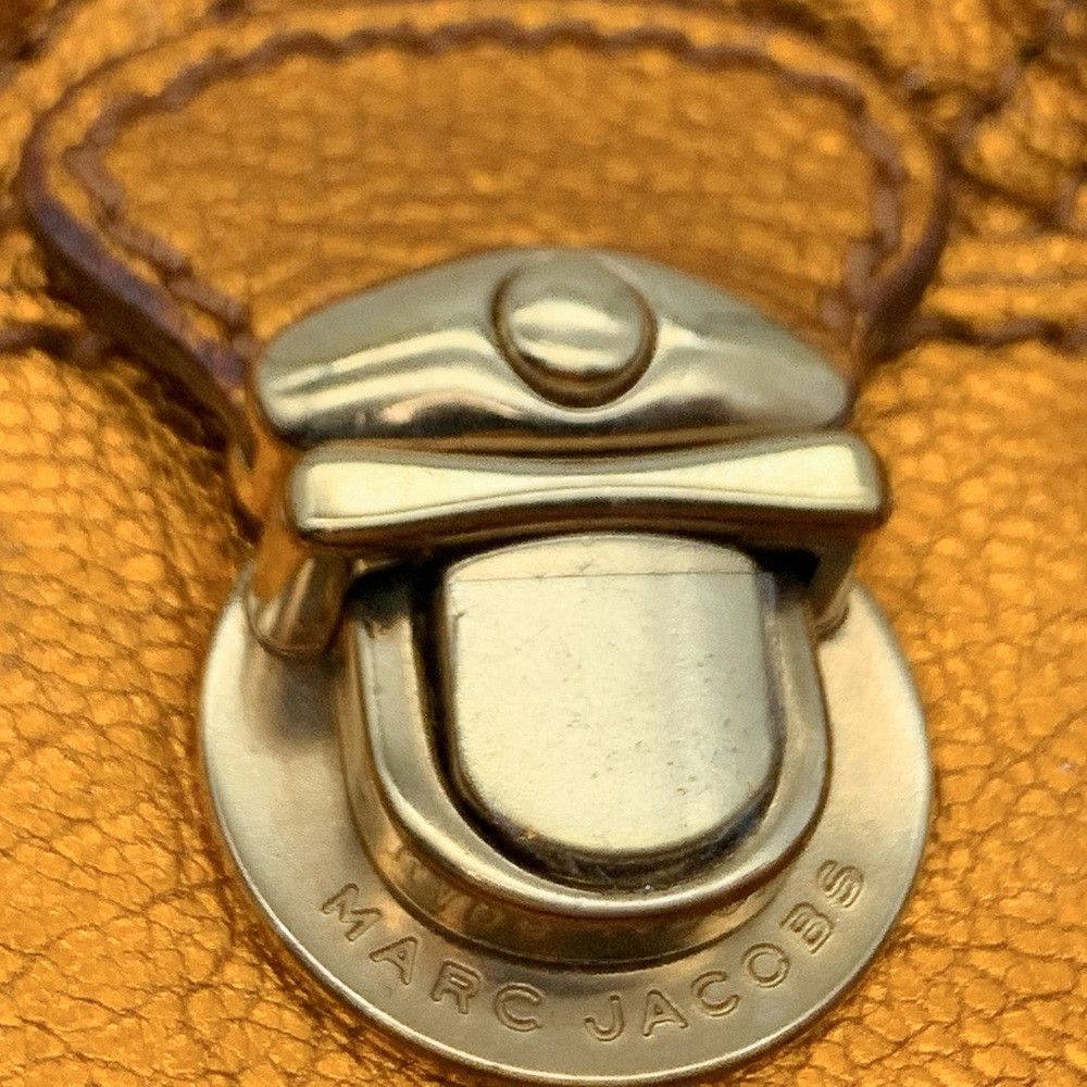 Marc Jacobs MARC JACOBS Quilted Kristina Metallic Orange Crossbody Bag Size ONE SIZE - 5 Thumbnail