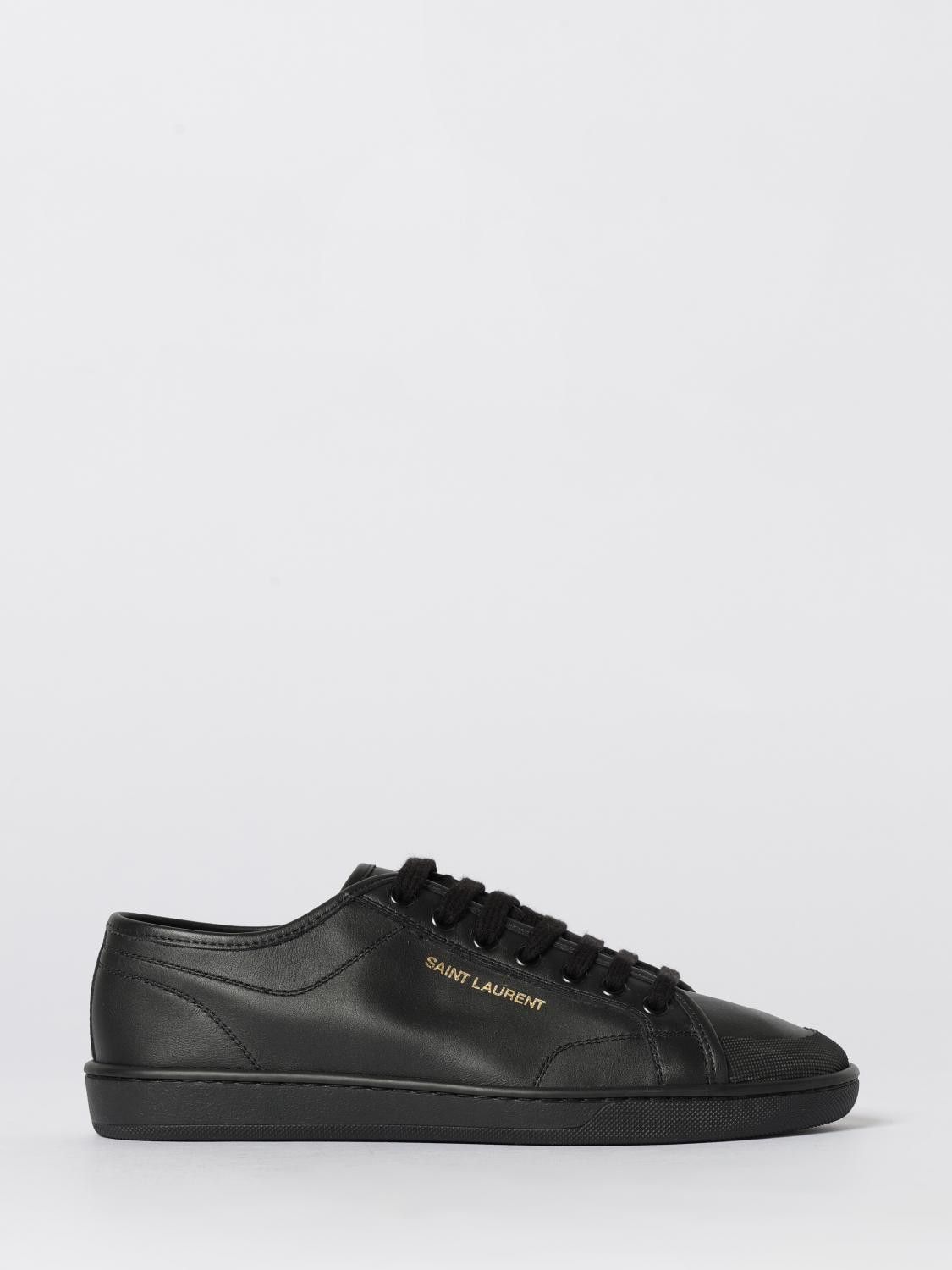 Saint Laurent Paris Saint Laurent Sneakers Men Black Size US 13 / EU 46 - 1 Thumbnail