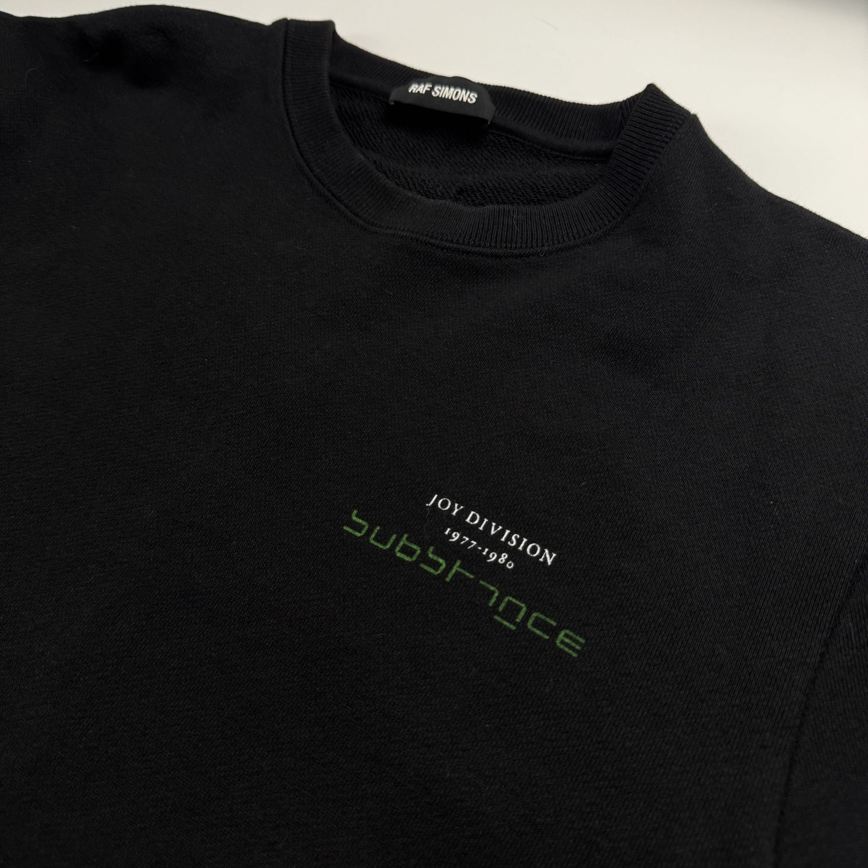 Raf Simons RAF SIMONS X JOY DIVISION SUBSTANCE SWEATSHIRT Size US XS / EU 42 / 0 - 9 Thumbnail