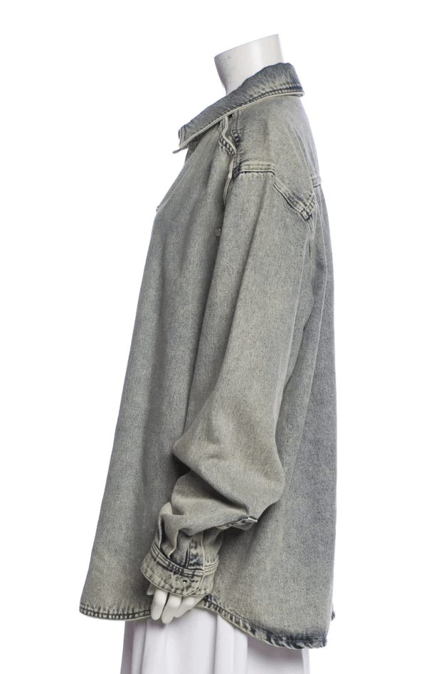 Y/Project Y/Project Blue Snap Off Denim Shirt Size US L / EU 52-54 / 3 - 3 Thumbnail