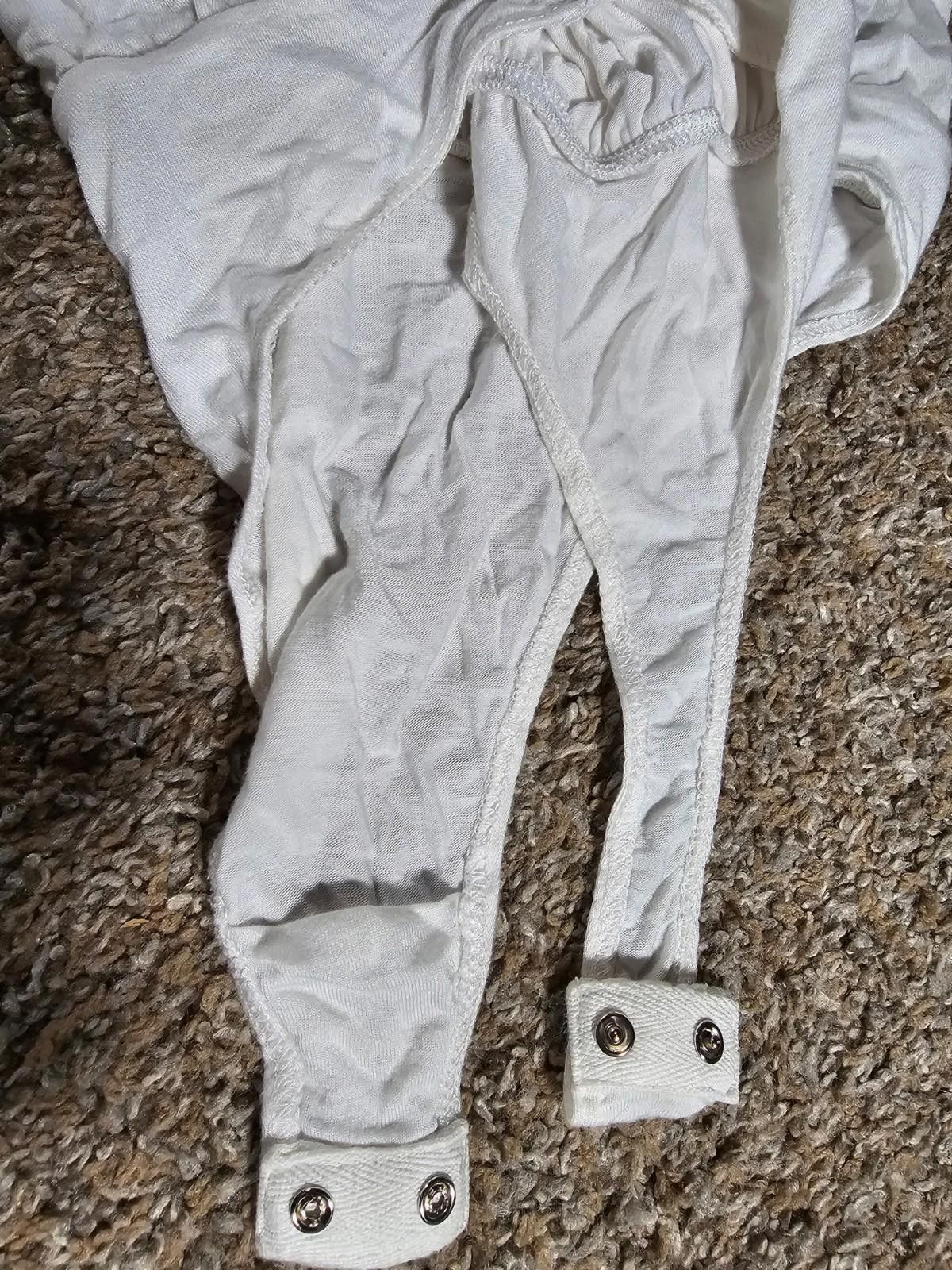 Free People Intimately Free People White Ribbed Bodysuit Size M / US 6-8 / IT 42-44 - 6 Thumbnail