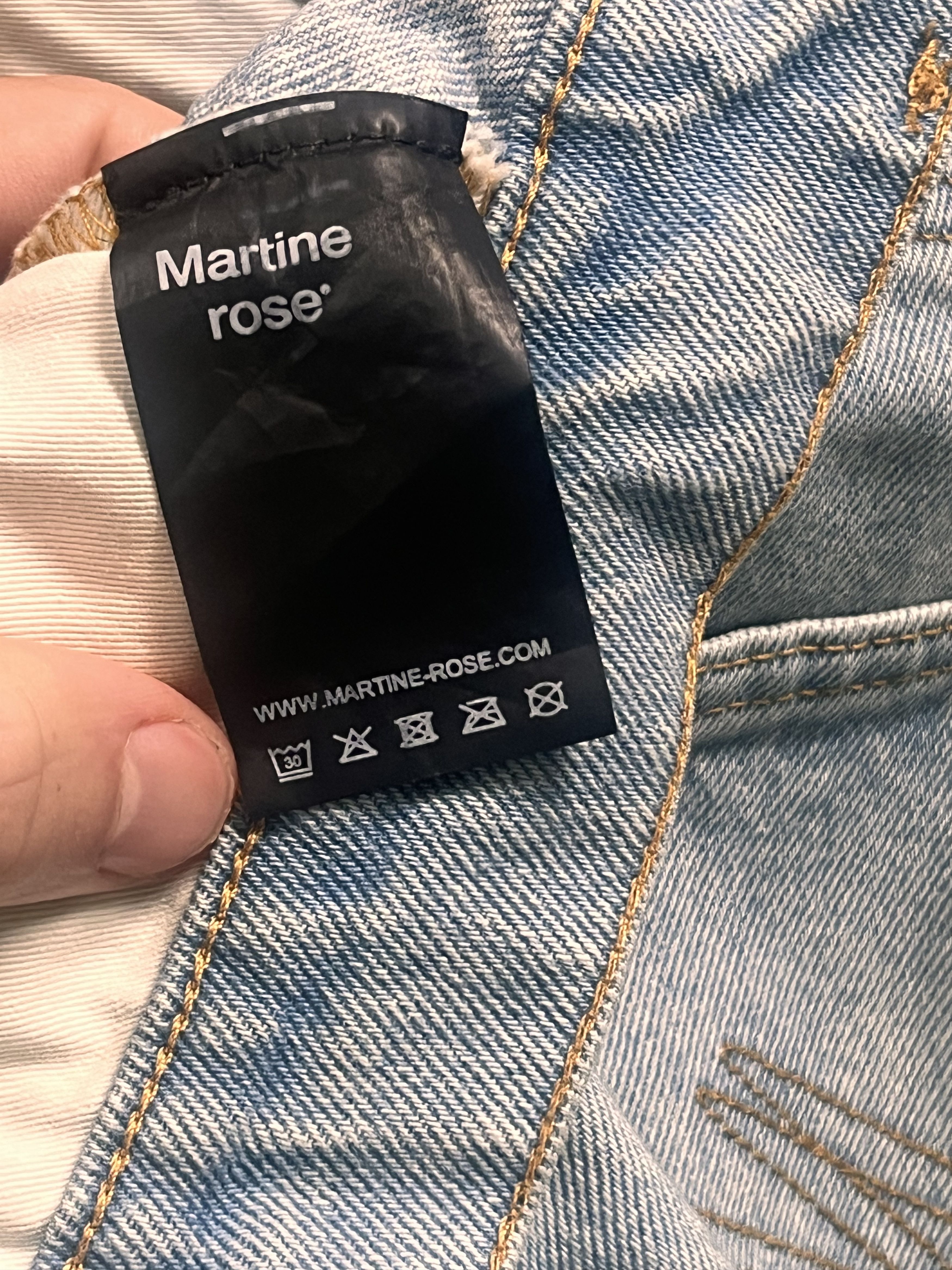 Martine Rose SS24 Martine Rose Wide Leg Baggy Denim Size US 28 / EU 44 - 7 Thumbnail