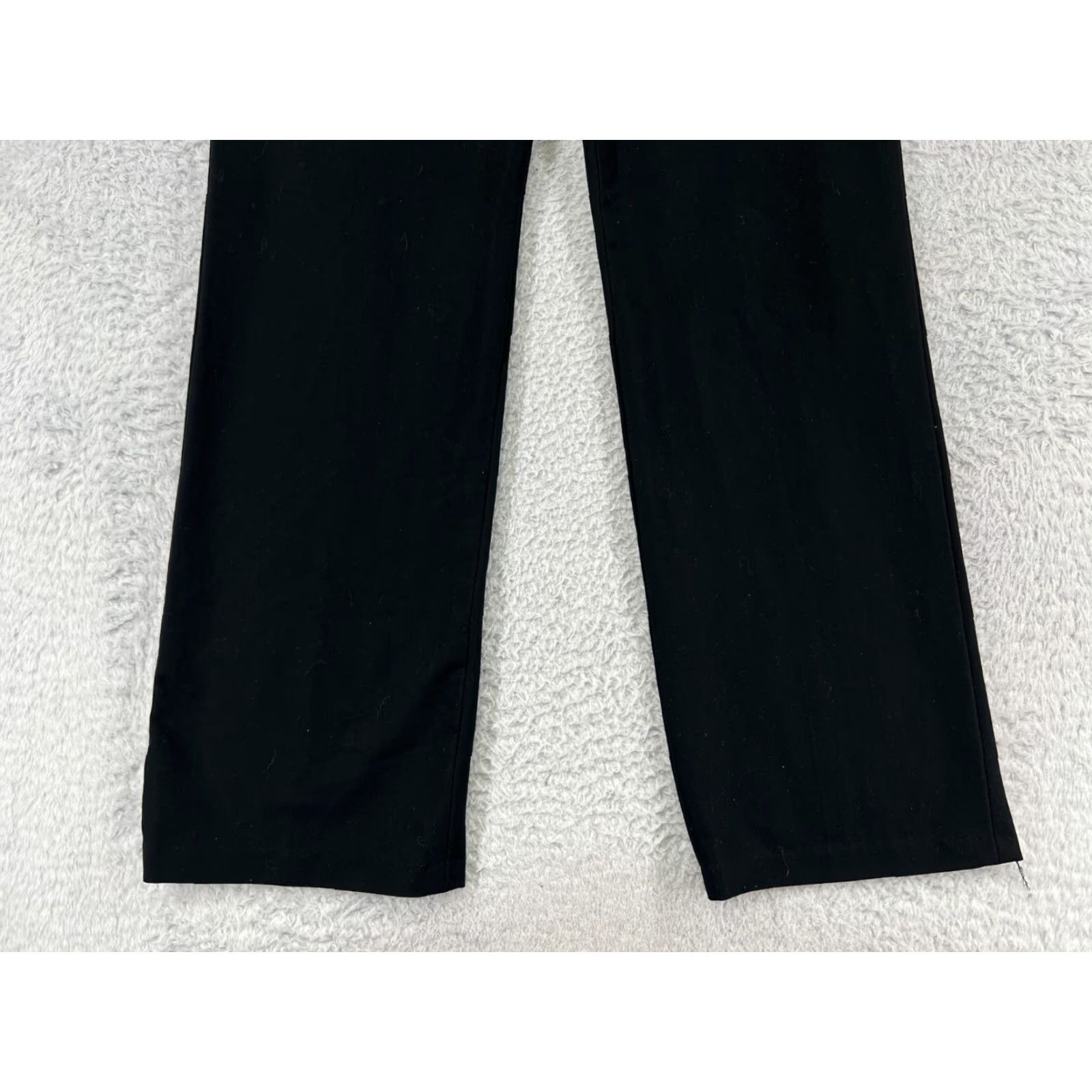 Gloria Vanderbilt VINTAGE Gloria Vanderbilt Pants Womens 6 Black Zip Fly Polyester Stretch Pockets 30x31 Size 28" / US 6 / IT 42 - 5 Thumbnail