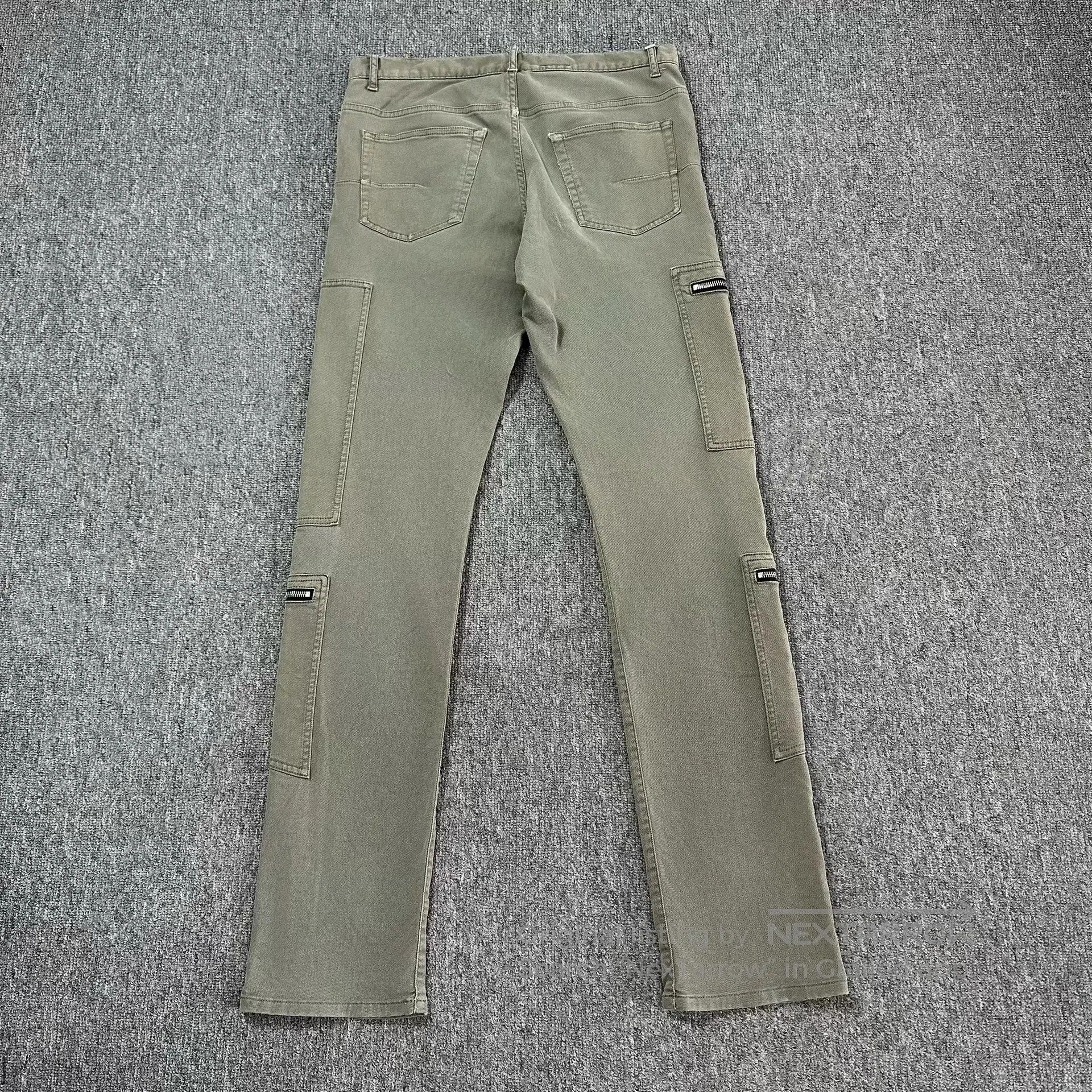 Dior Dior Military Green Multi-Zipper Cargo Pants. Size US 31 - 5 Thumbnail