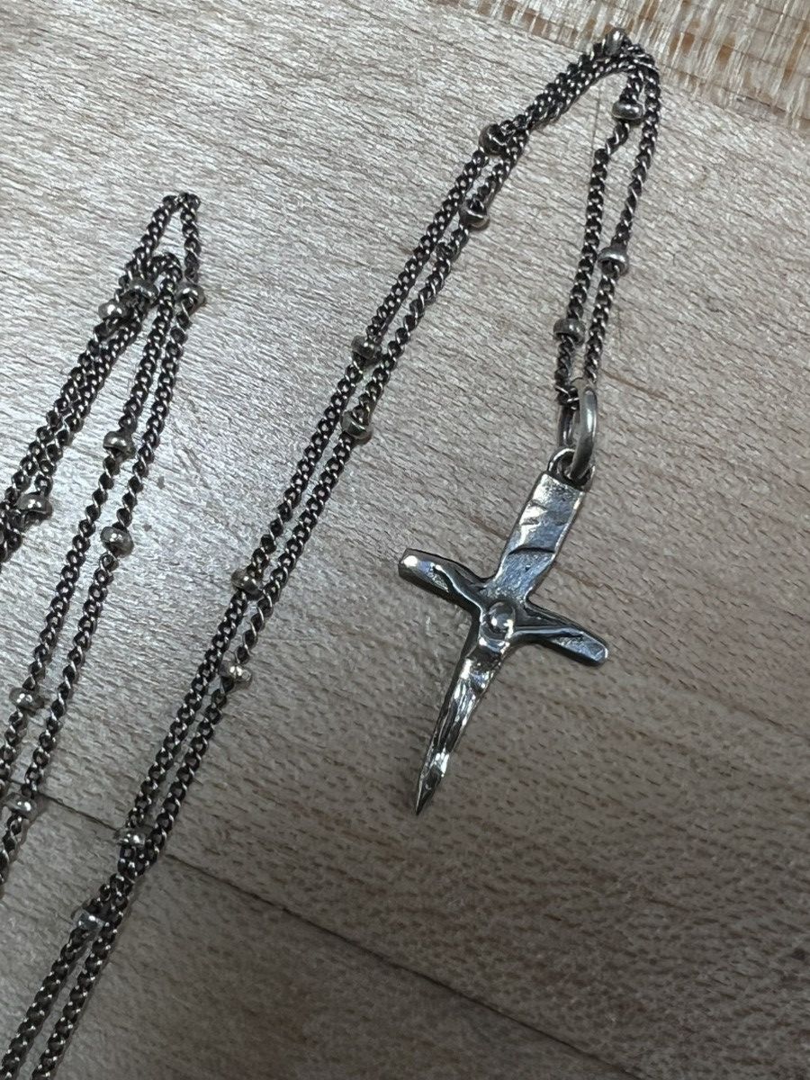 Crucifix Dagger Necklace