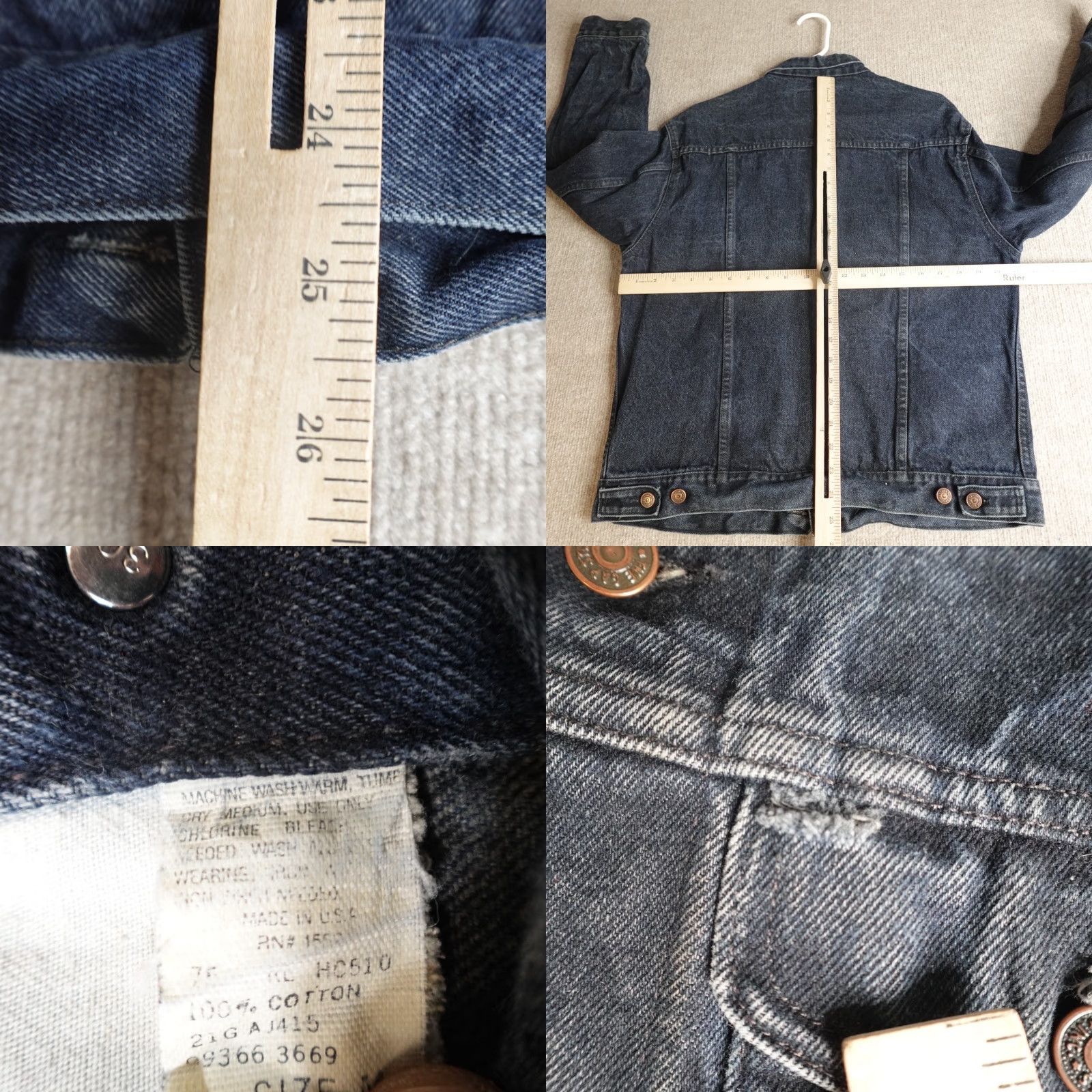 Gap VINTAGE Gap Jacket Denim Trucker M Blue USA Men Regular M Denim Jacket USA Theme Size US M / EU 48-50 / 2 - 8 Thumbnail