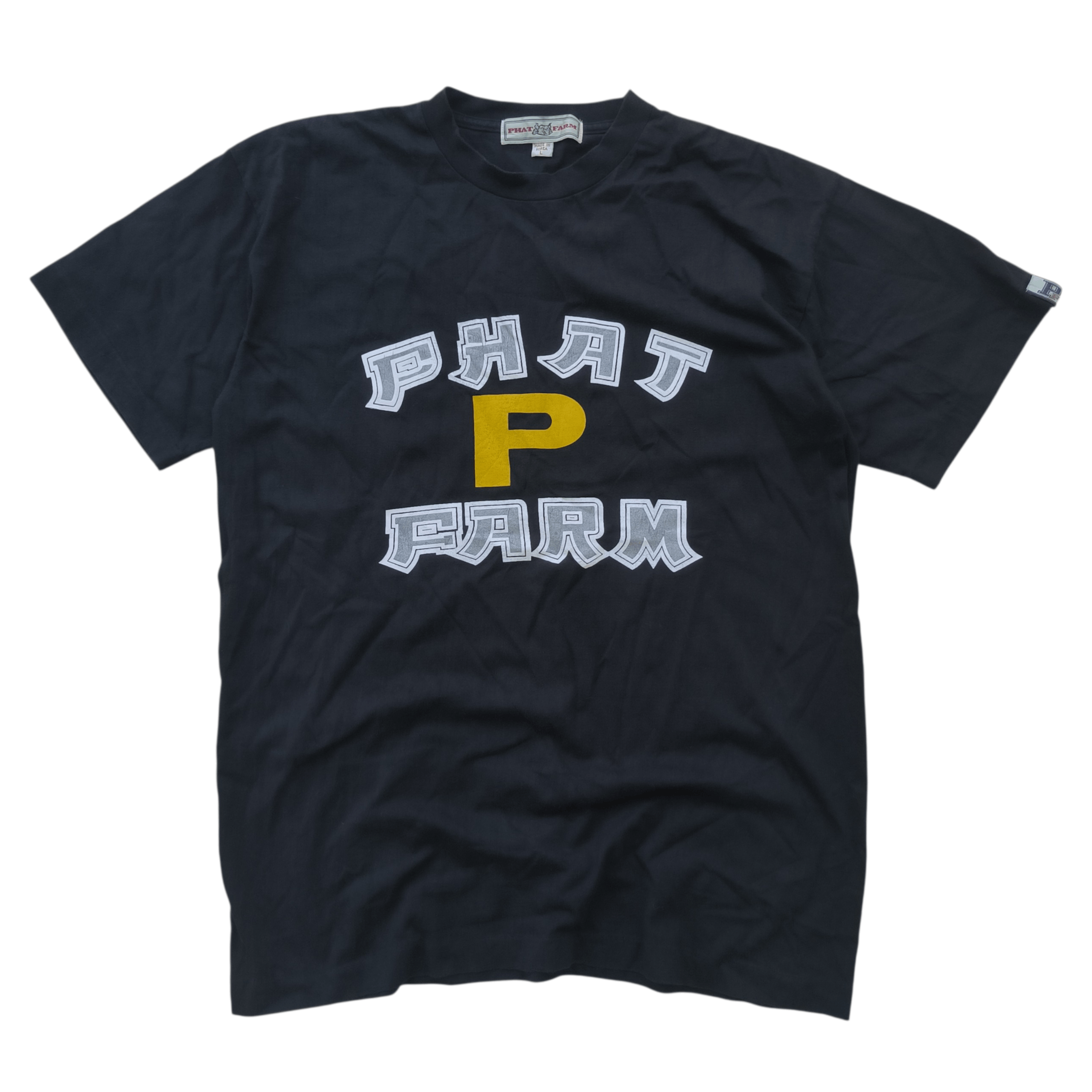 Phat Farm Vintage 1990s Phat Farm Tee Size US L / EU 52-54 / 3 - 1 Thumbnail