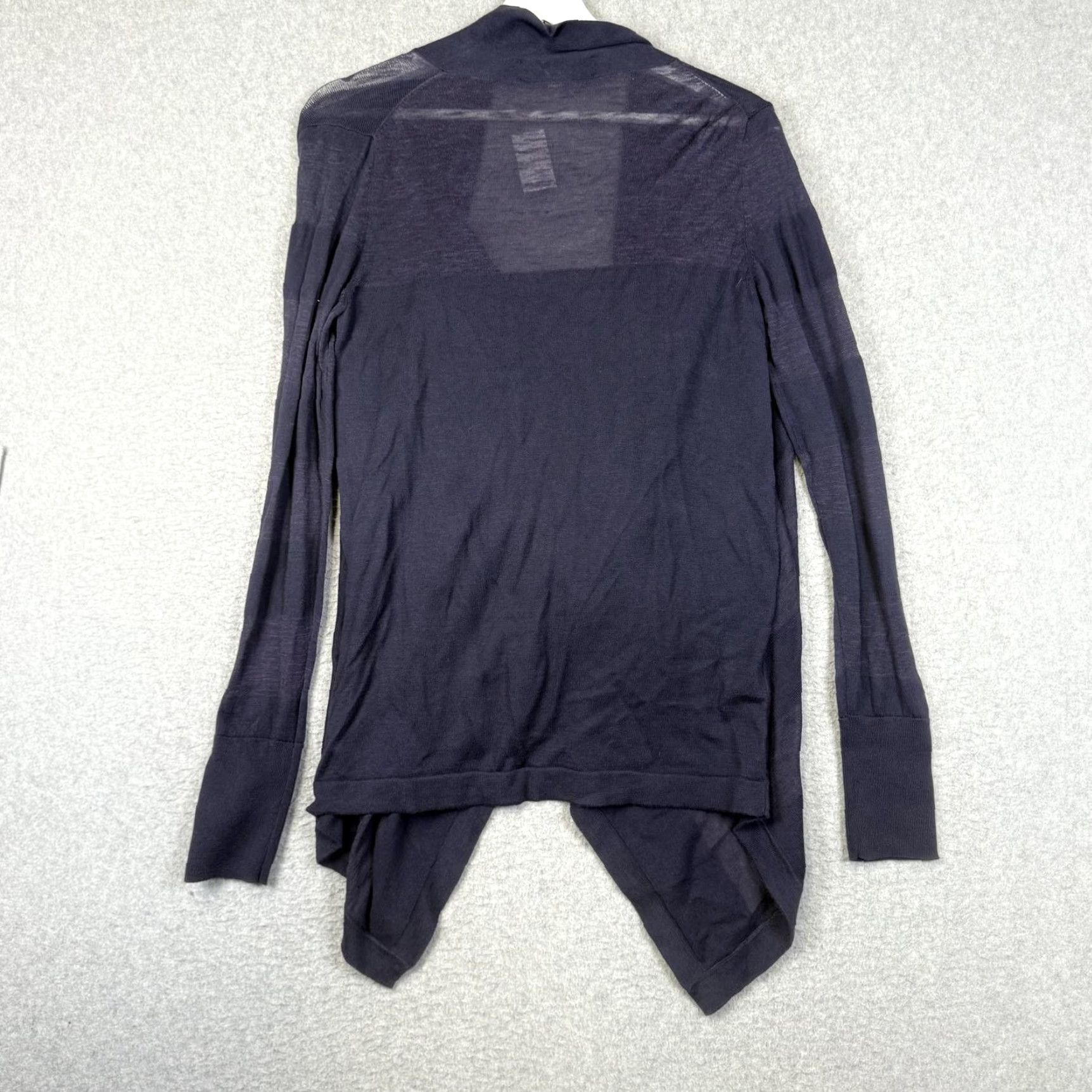 Loft LOFT Cardigan Sweater Black Open Front Women's Size S Cardigan Sweater Black LOFT Women Small Open Front Cardigan Sweater Size S / US 4 / IT 40 - 4 Thumbnail