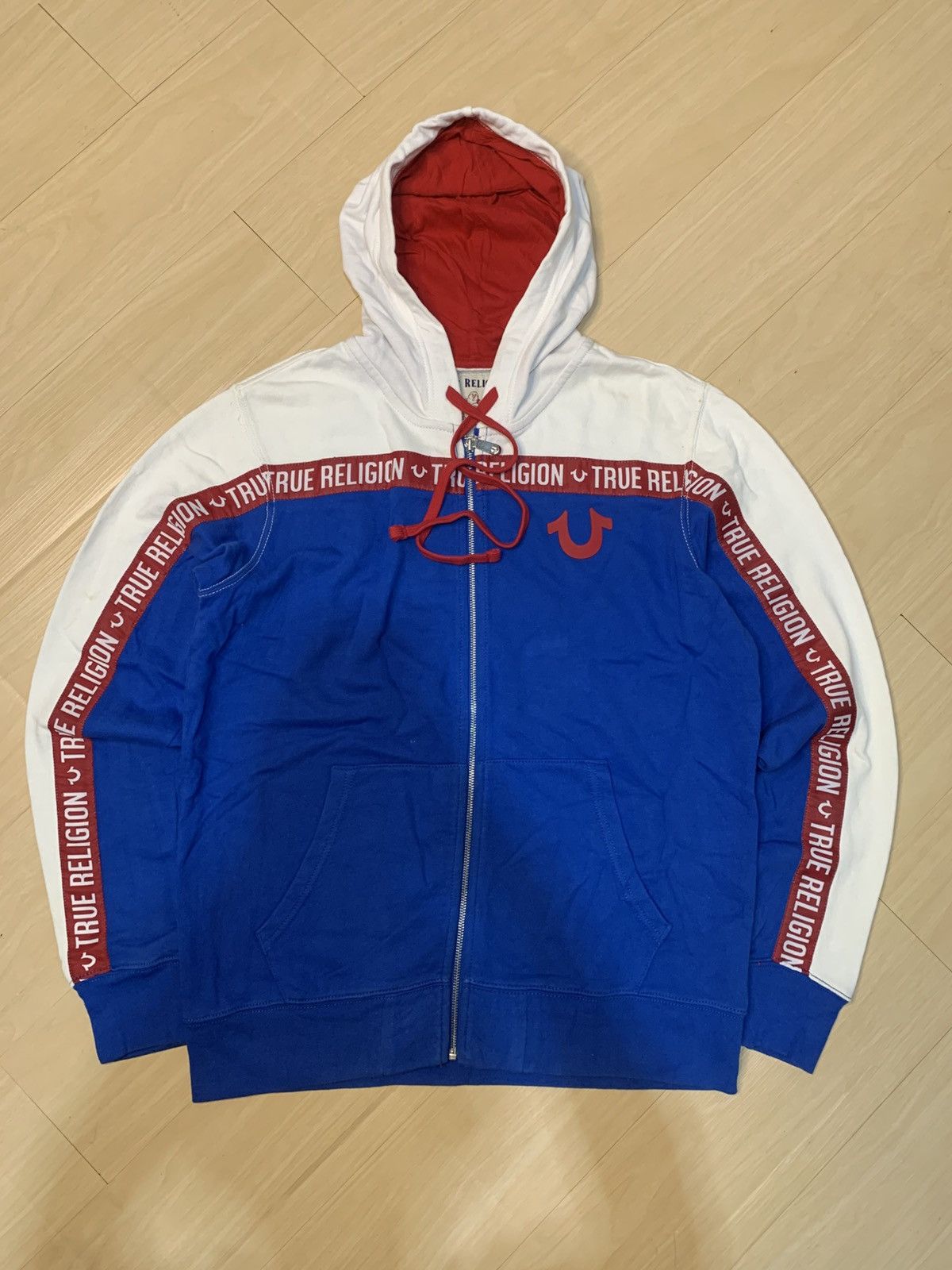 True Religion True Religion Sport Zip Hoodie Size US L / EU 52-54 / 3 - 1 Thumbnail