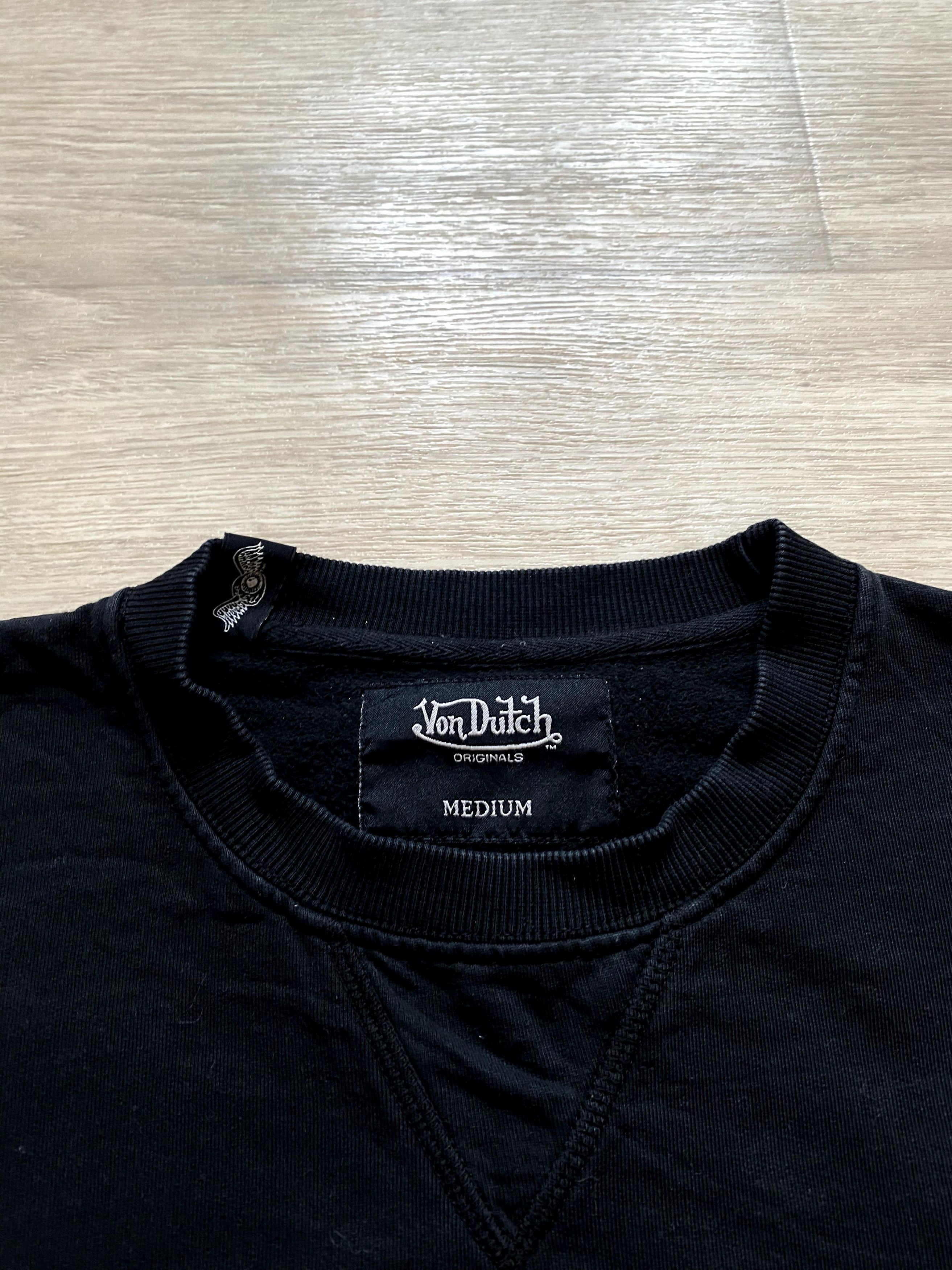 Vintage × Von Dutch VTG Von Dutch Biker Sweatshirt Y2K Streetwear Size US M / EU 48-50 / 2 - 6 Thumbnail