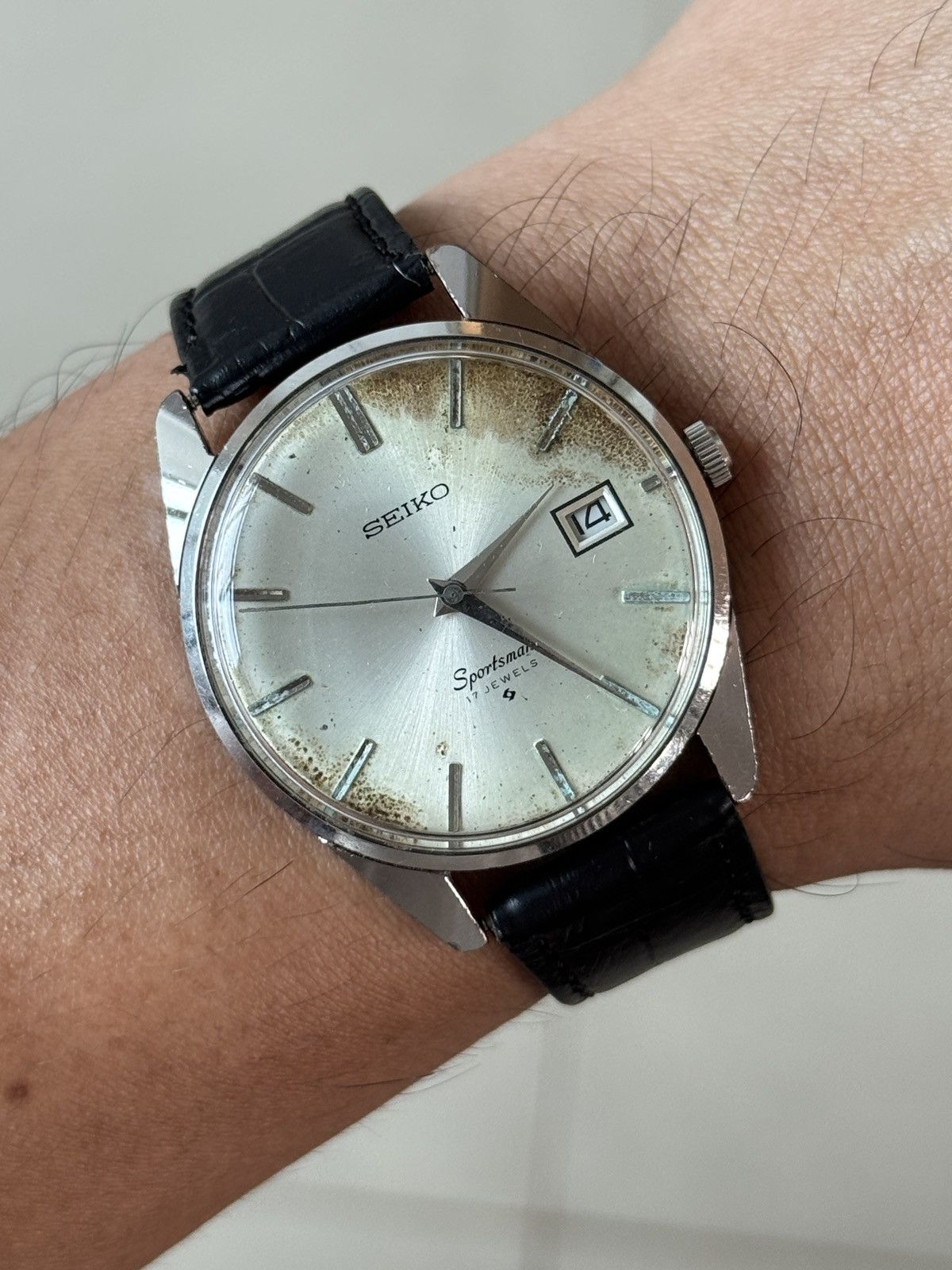 Seiko VINTAGE SEIKO SPORTSMAN JDM JAPAN WATCH Size 36 - 1 Thumbnail
