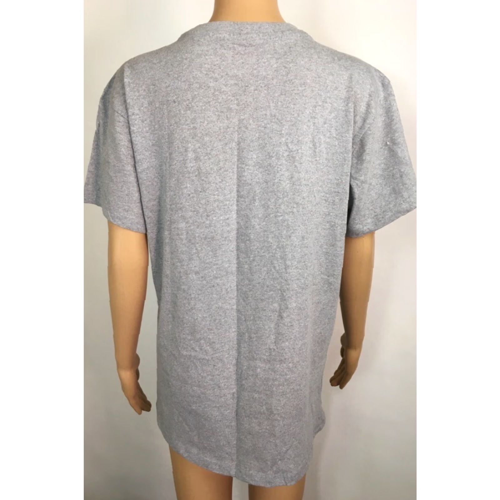 Olive Live Breathe Fight Womens T-Shirt Gray Pink Ribbon No One Fights Alone XL New Size XL / US 12-14 / IT 48-50 - 3 Thumbnail