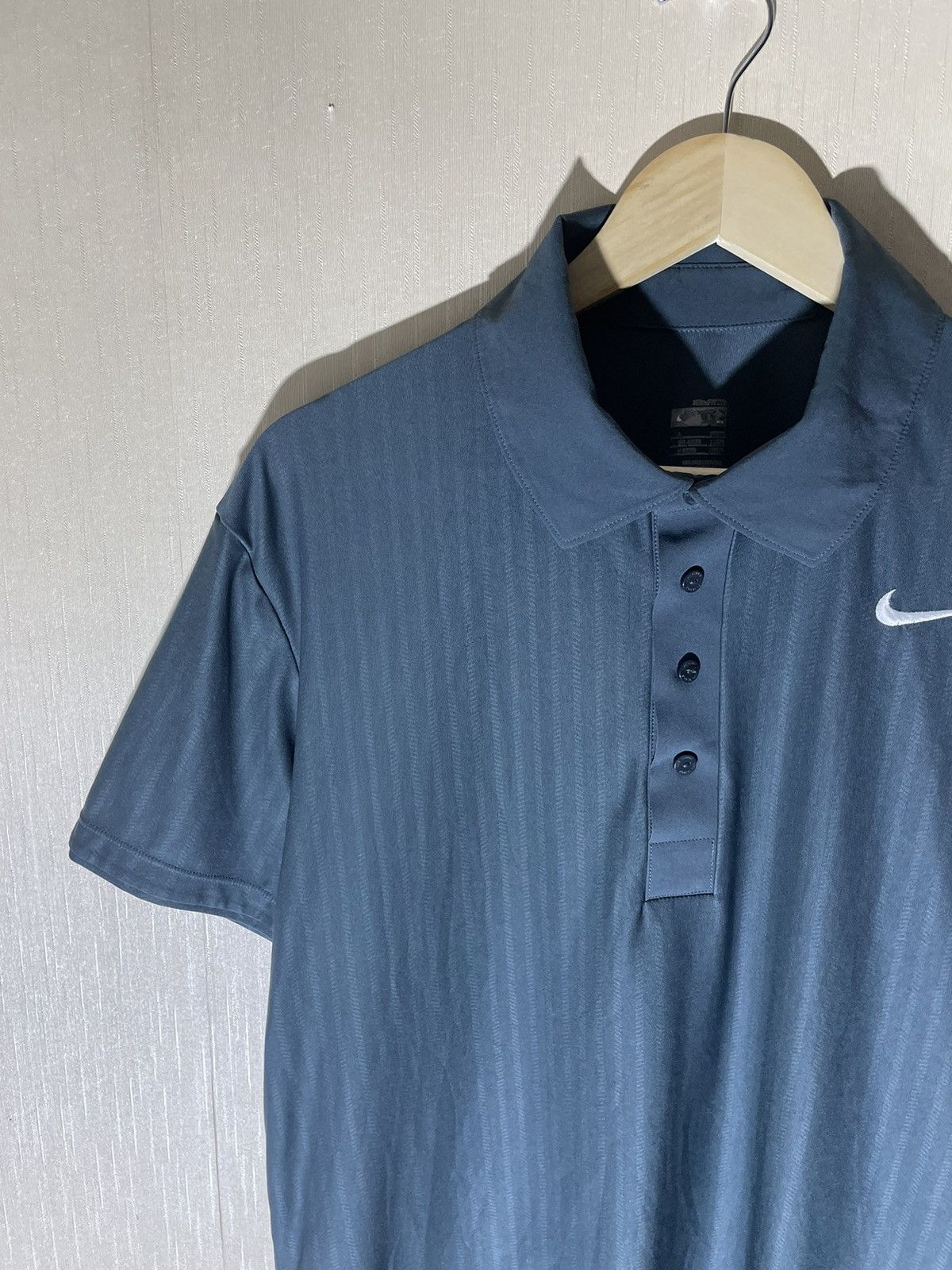 Nike × Vintage Nike Roger Federer RF 2009 vintage polo shirt Size US L / EU 52-54 / 3 - 3 Thumbnail