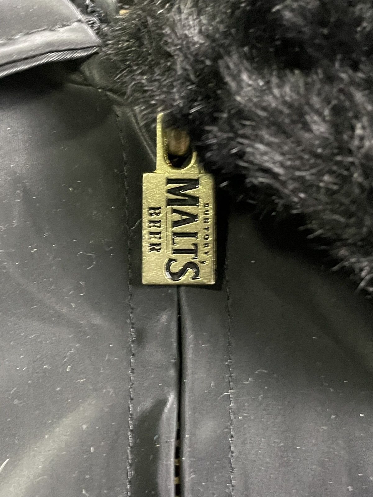 Designer × Japanese Brand × Vintage Suntory Malts Nylon Jacket Coat (38) Size US L / EU 52-54 / 3 - 7 Thumbnail