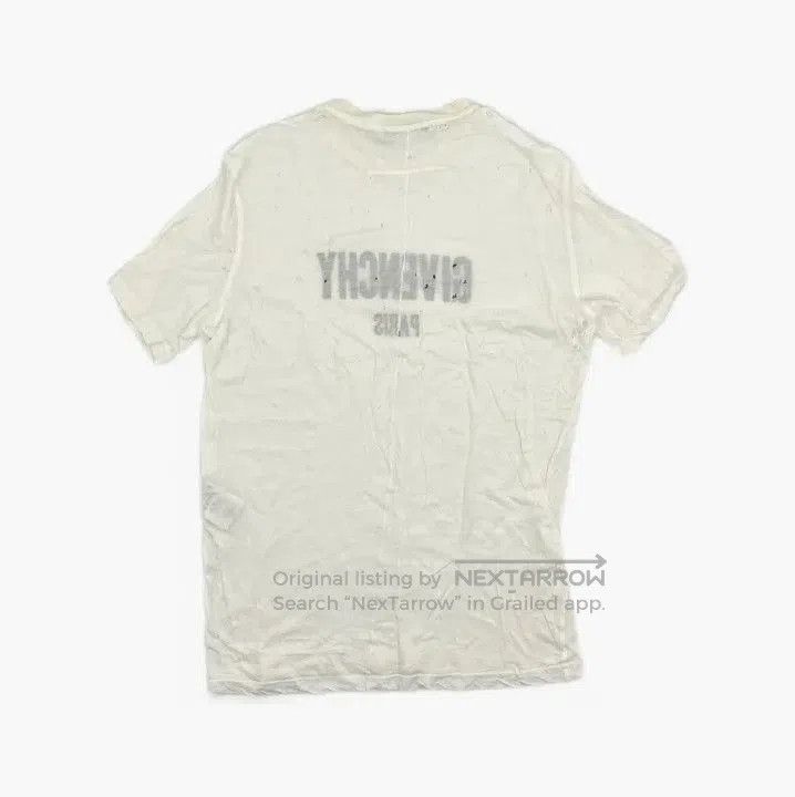 Givenchy Givenchy Distressed Letter Print Round Neck T-Shirt. Size US XS / EU 42 / 0 - 3 Thumbnail