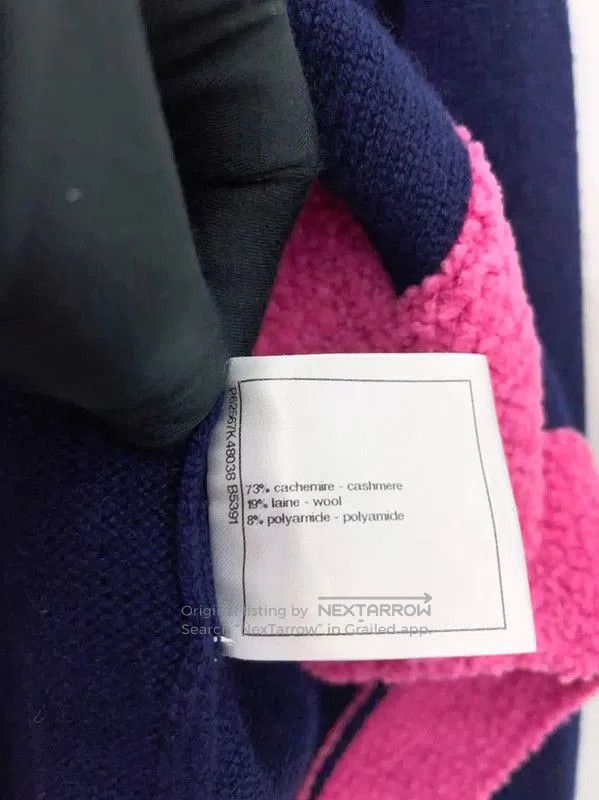 Chanel Chanel Color Block Cashmere Blend Cardigan . Size XS / US 0-2 / IT 36-38 - 9 Thumbnail