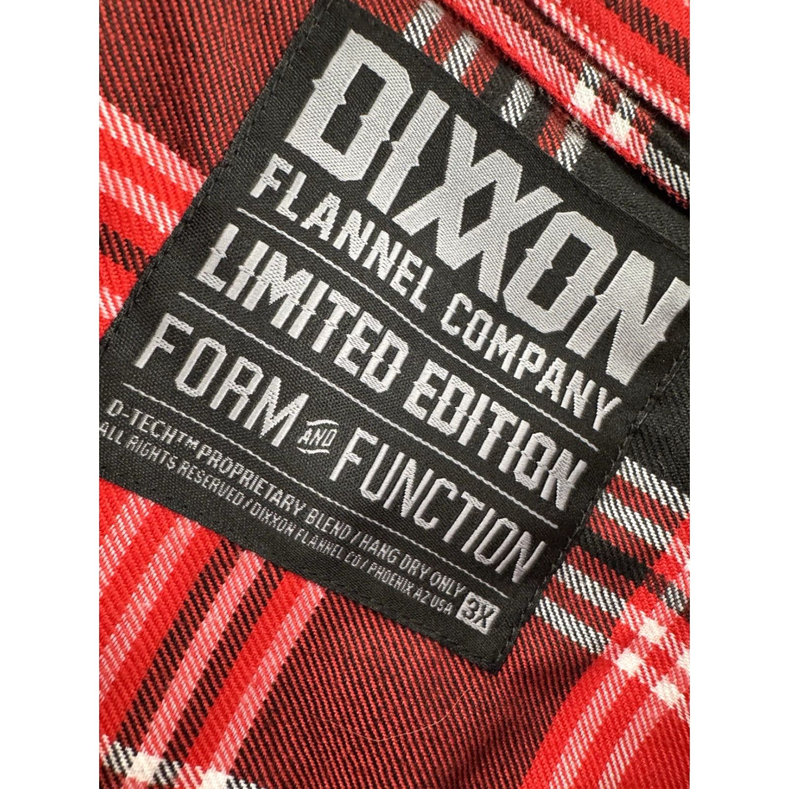 Vintage DIxxon Flannel - SNAP ON TOOLS - NEW w TAG - Limited Edition Plaid 3XL Shirt Size US XXL / EU 58 / 5 - 5 Thumbnail
