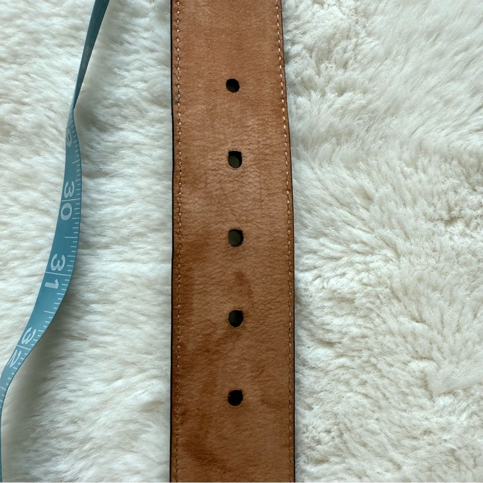 Salvatore Ferragamo Salvatore Ferragamo stingray leather belt size40 Retail 950 Size 40 - 10 Thumbnail
