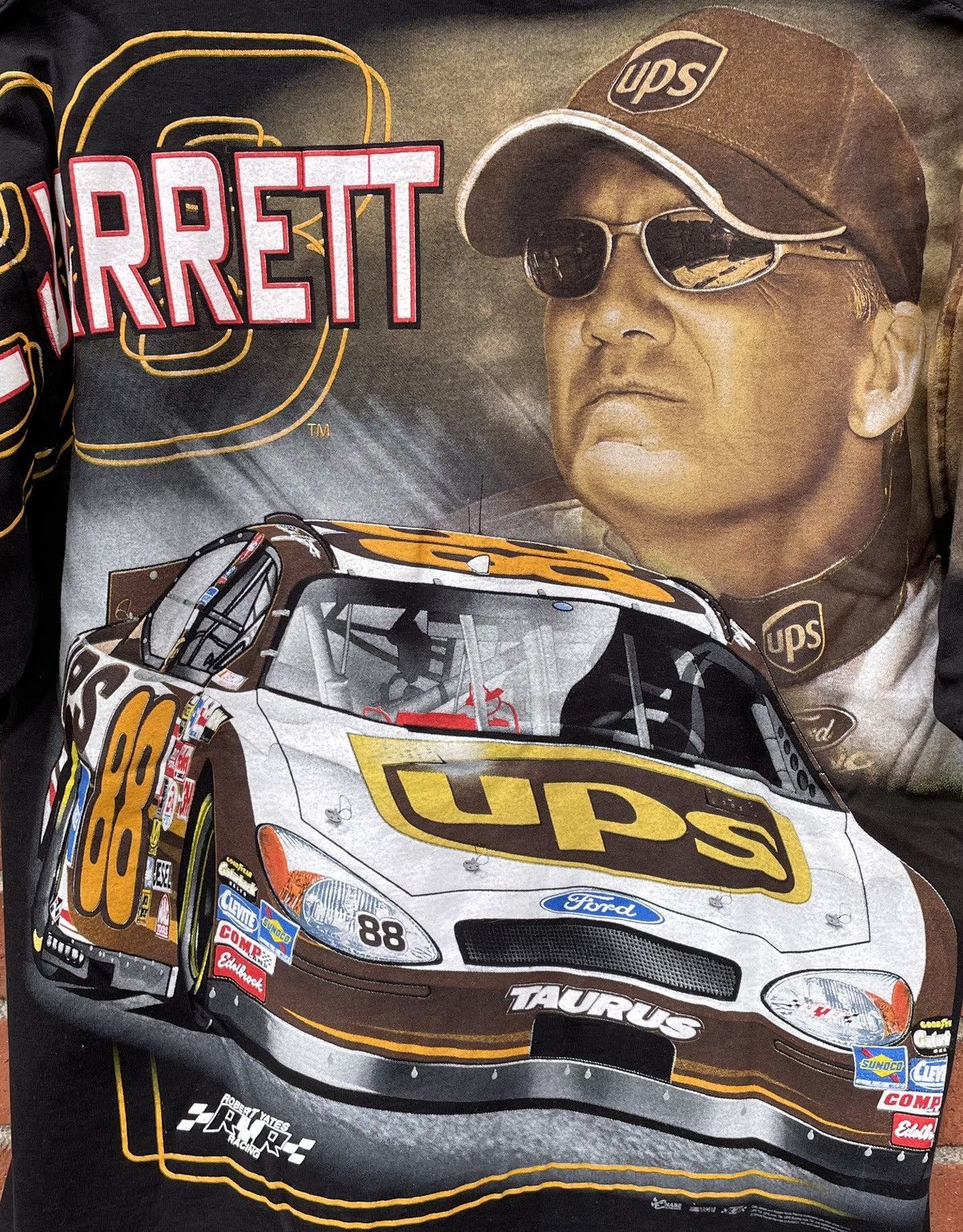 Chase Authentics Vintage 90s Nascar Chase Authentic AOP Dale Jarrett Black Size US L / EU 52-54 / 3 - 5 Thumbnail