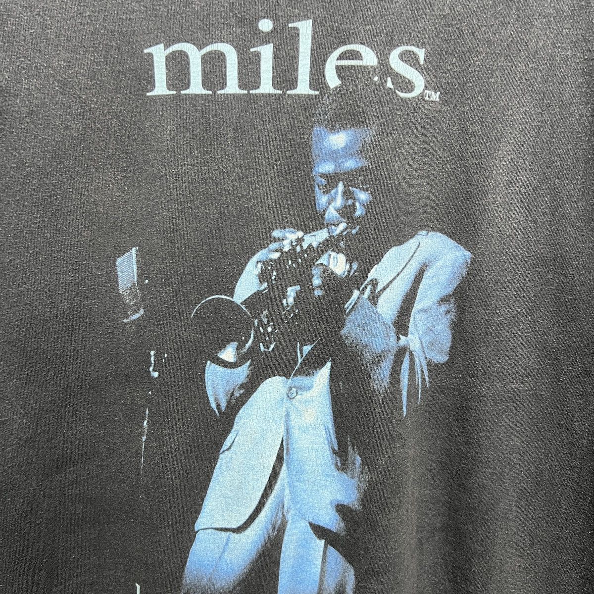 Band Tees × Vintage VTG MILES KIND OF BLUE Size US M / EU 48-50 / 2 - 2 Thumbnail