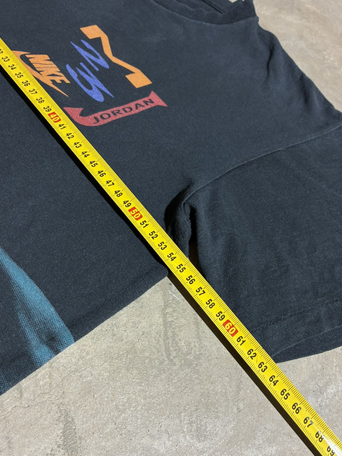 Nike Vintage 90s Nike Jordan Single Stitch T Shirt Made in USA L Size US L / EU 52-54 / 3 - 10 Thumbnail