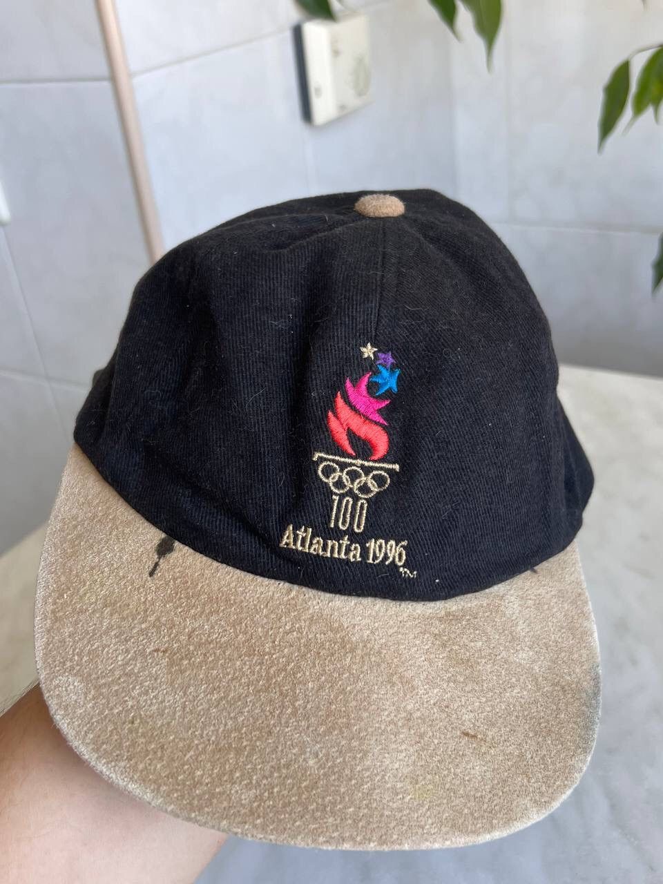 Vintage Atlanta 1996 vintage usa dad cap hat y2k band art usa flag Size ONE SIZE - 5 Thumbnail