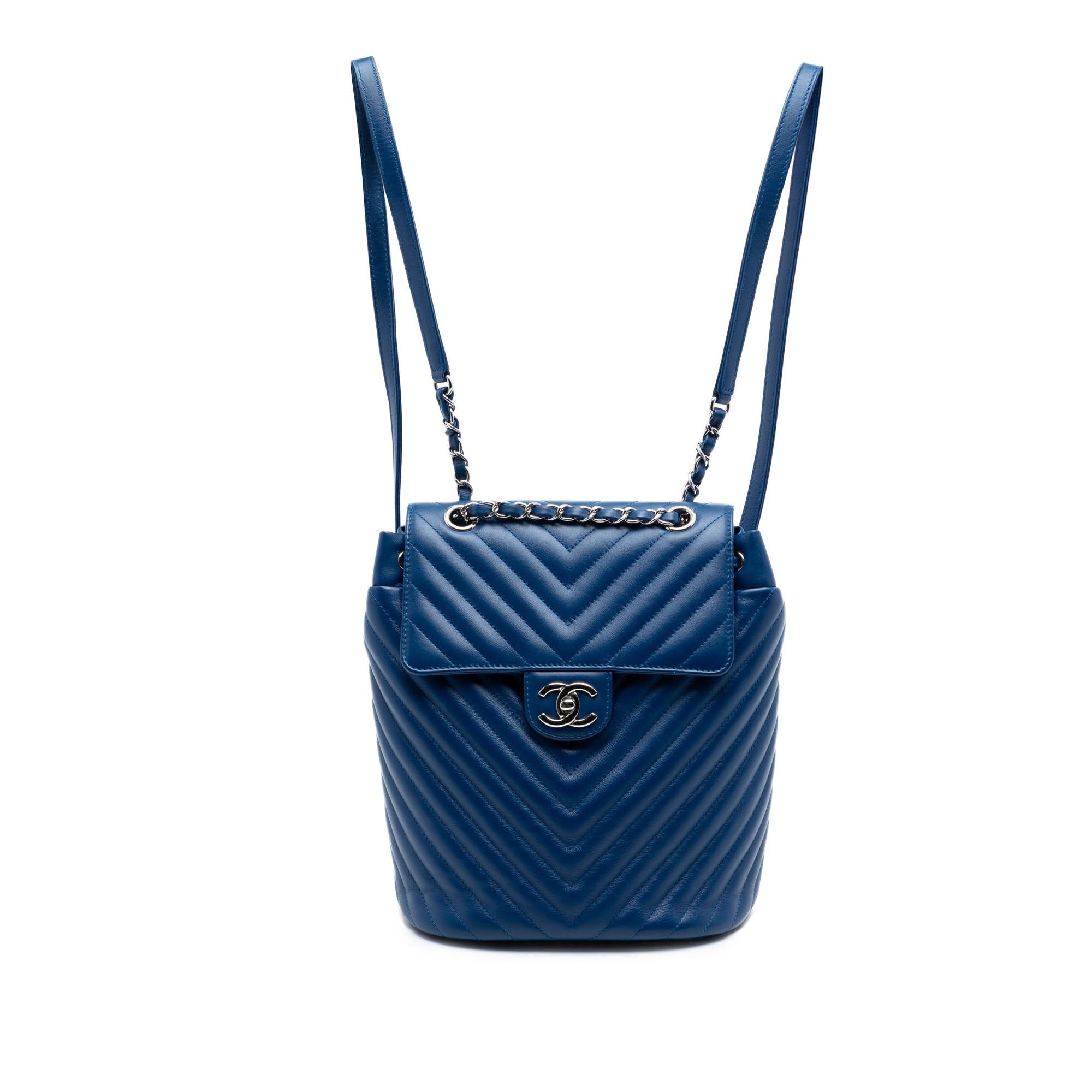 Chanel Small Chevron Calfskin Urban Spirit Backpack Size ONE SIZE - 1 Thumbnail