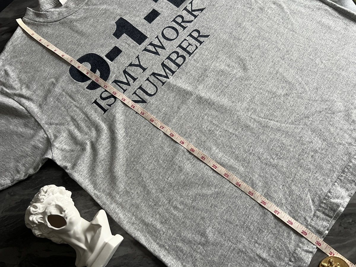 Vintage 911 : Is My Work Number Hotline Size US XL / EU 56 / 4 - 8 Thumbnail