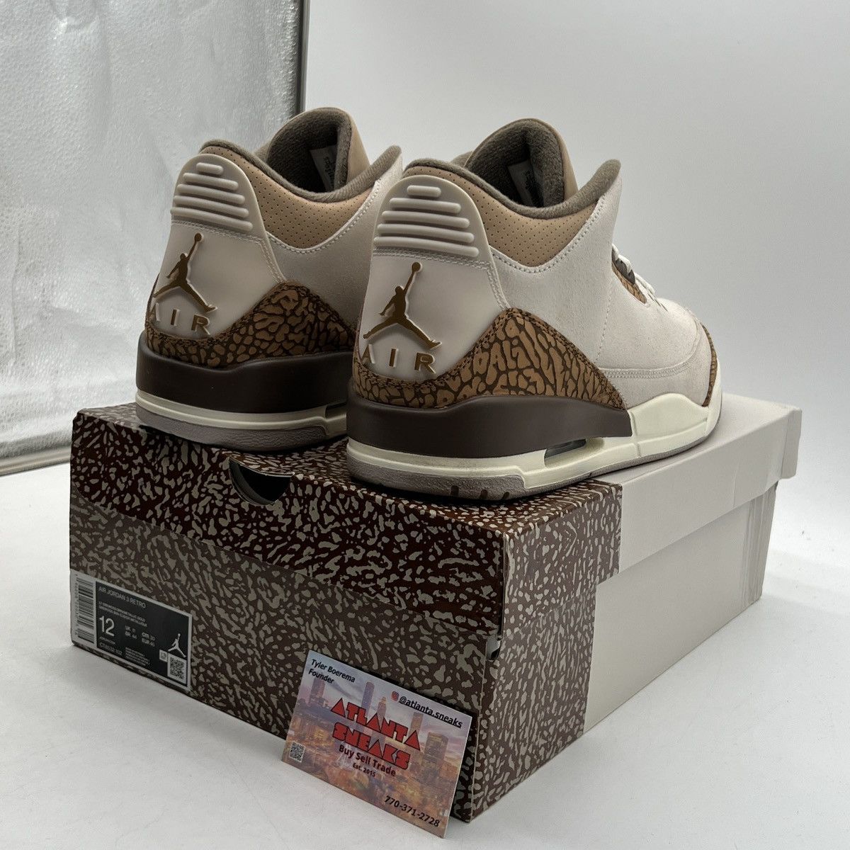 Jordan Brand Air Jordan 3 palomino Size US 12 / EU 45 - 5 Thumbnail