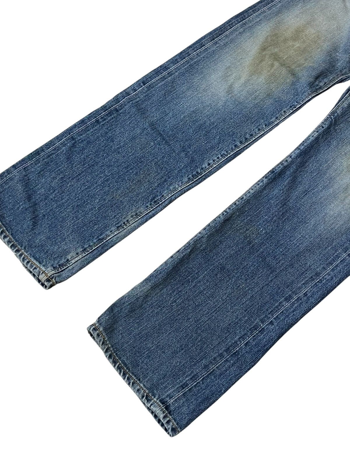 Edwin Vintage EDWIN 505 ZX button fly dirty redline selvedge jeans Size US 28 / EU 44 - 4 Thumbnail