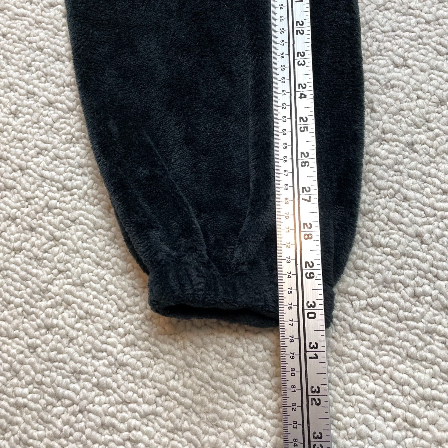 Vintage Body Candy One Piece Hooded Pajama Plush Character Body Candy Black Witch Costume Large Size L Womens Halloween Hooded One Piece Pattern Solid Zipper Size ONE SIZE - 5 Thumbnail