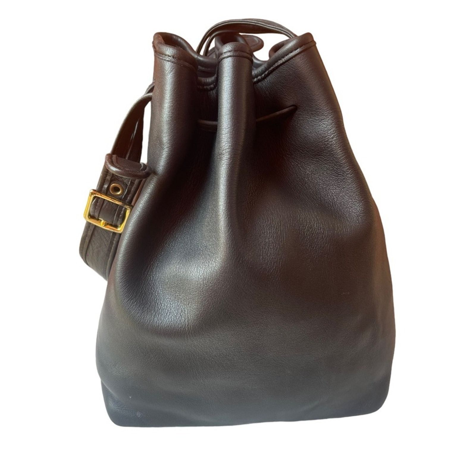 Coach Coach Vintage Leather Legacy Drawstring Bucket Bag 9165. Size ONE SIZE - 4 Thumbnail