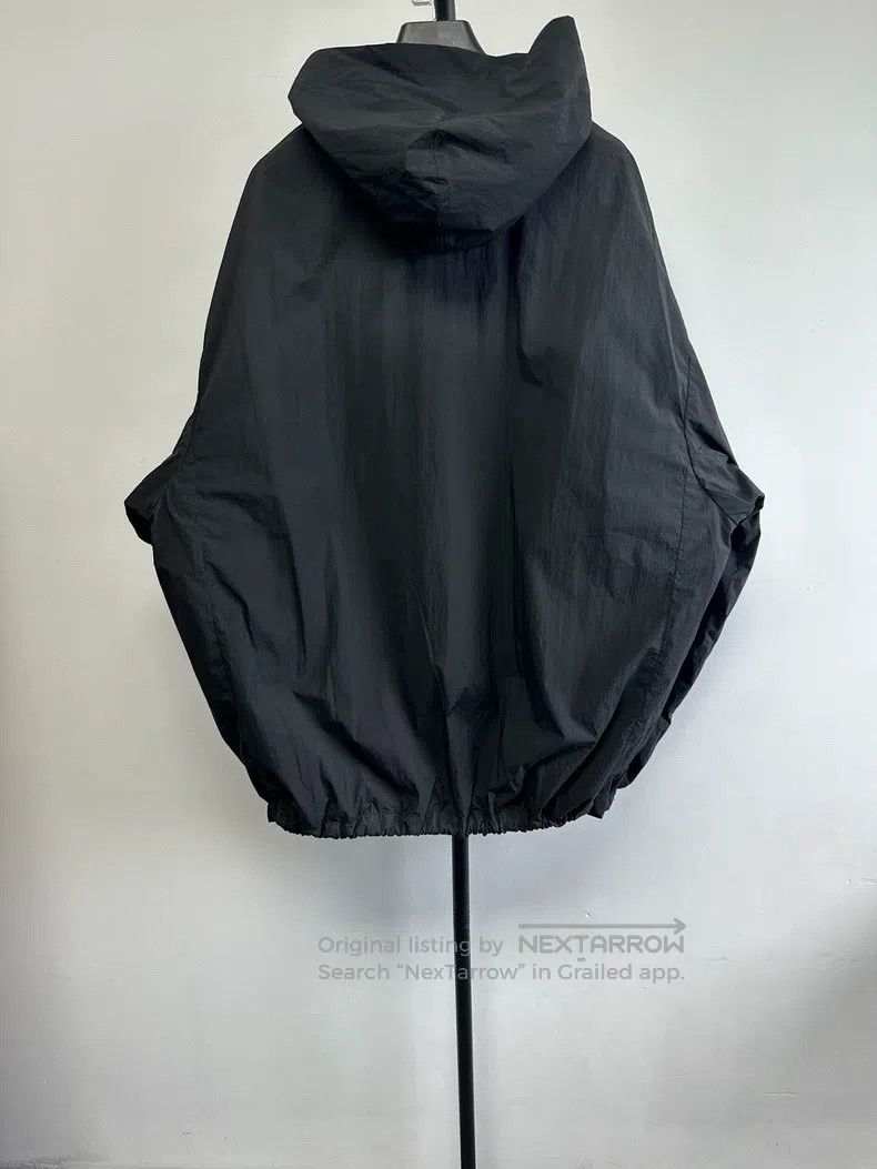 Balenciaga Balenciaga Washed Nylon Drawstring Hooded Long Sleeve Jack Size US XS / EU 42 / 0 - 2 Thumbnail