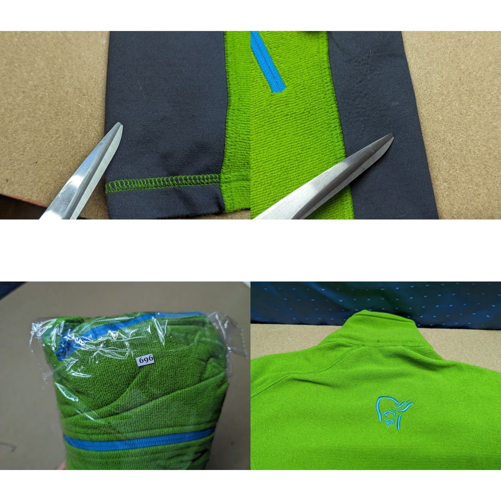 Vintage Norrona Falketind Warm1 Mens Jacket S Green Full Zip Outdoor Fleece Sport Track Jacket Size US S / EU 44-46 / 1 - 8 Thumbnail